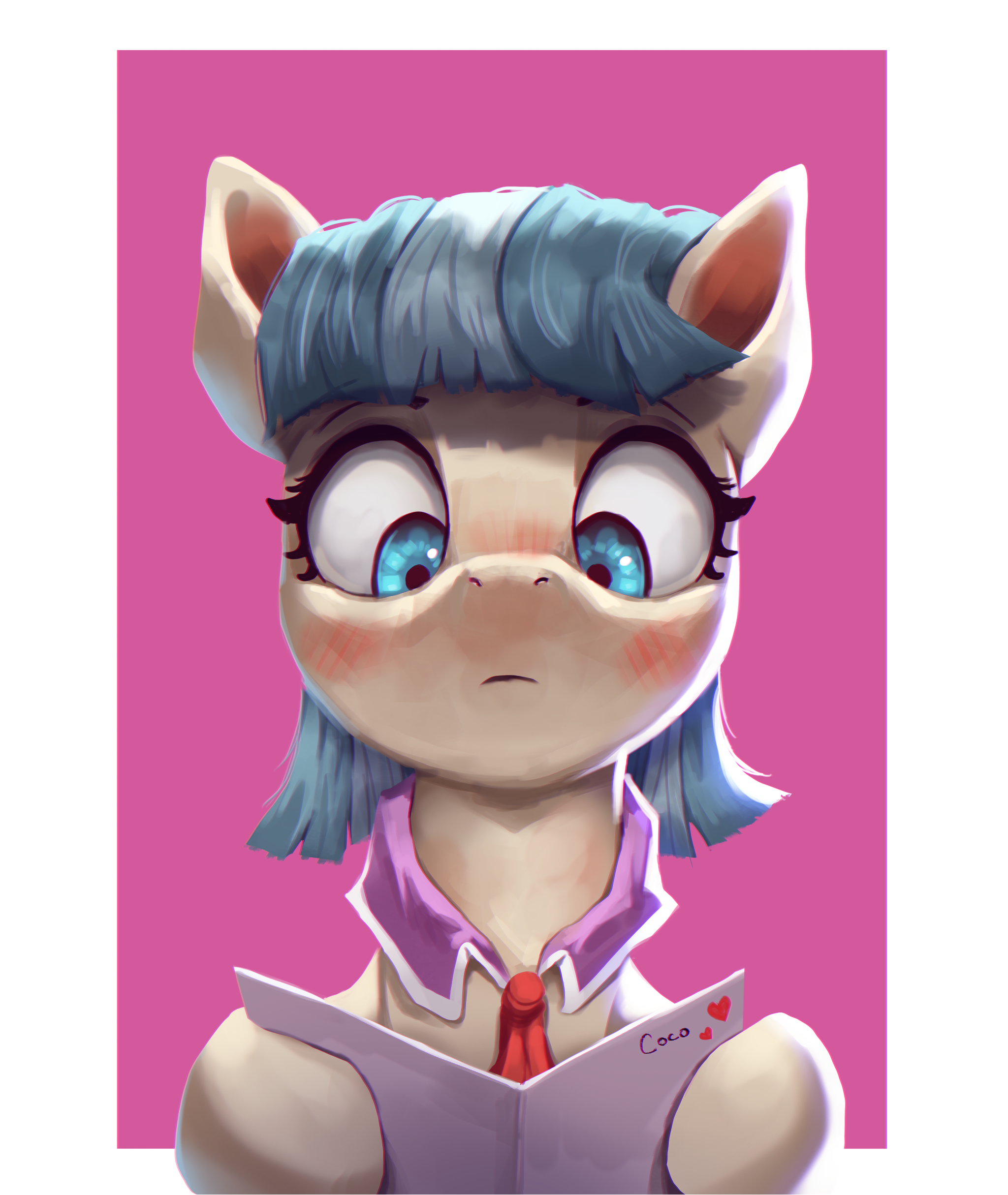 Коко - My Little Pony, PonyArt, Coco Pommel, Vanillaghosties