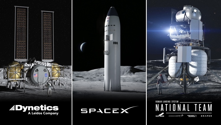 NASA Giant Jumps - NASA, Spacex, Blue origin, moon, Space, Space race, Starship, Longpost, Dynetics