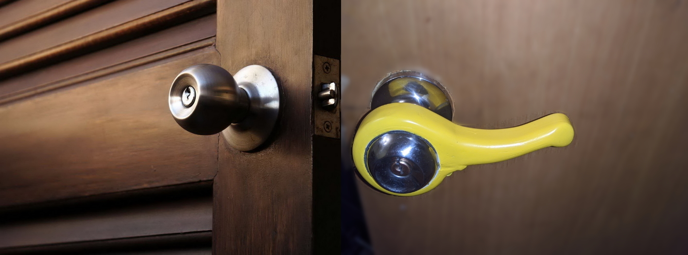 Door handle modernization - My, Ender 3, 3D printer, Longpost