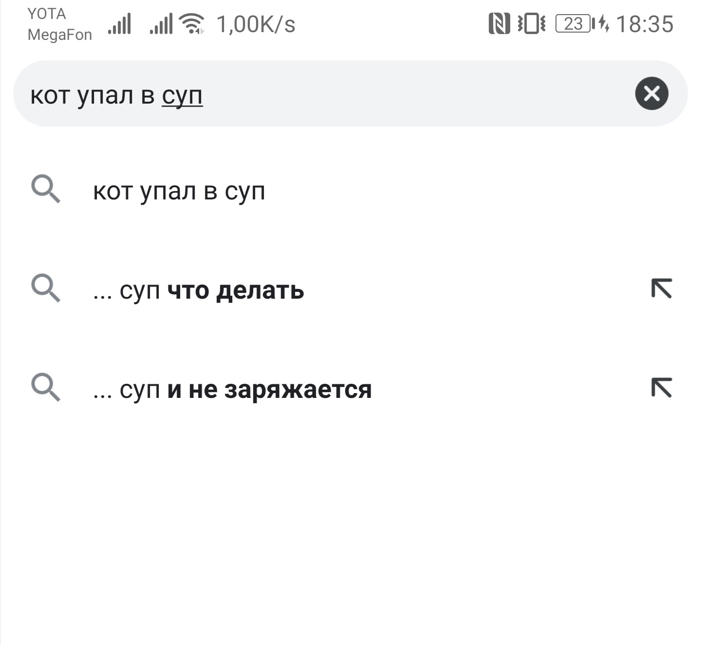 Вероятно, вы используете неправильный разъем... - Поисковые запросы, Кот, Суп