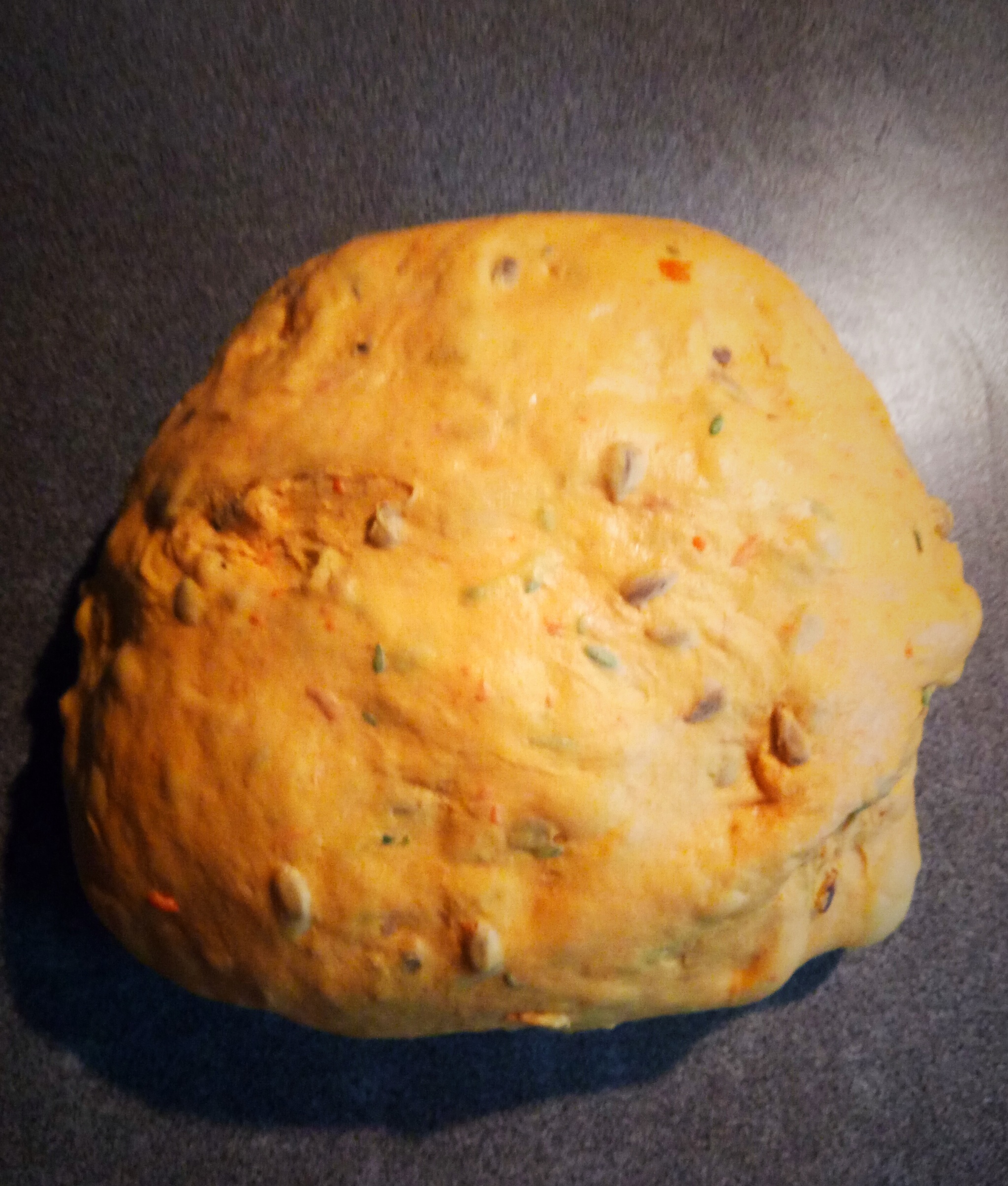 Sourdough carrot bread - My, Bread, Bakery products, Cooking, Longpost, Recipe