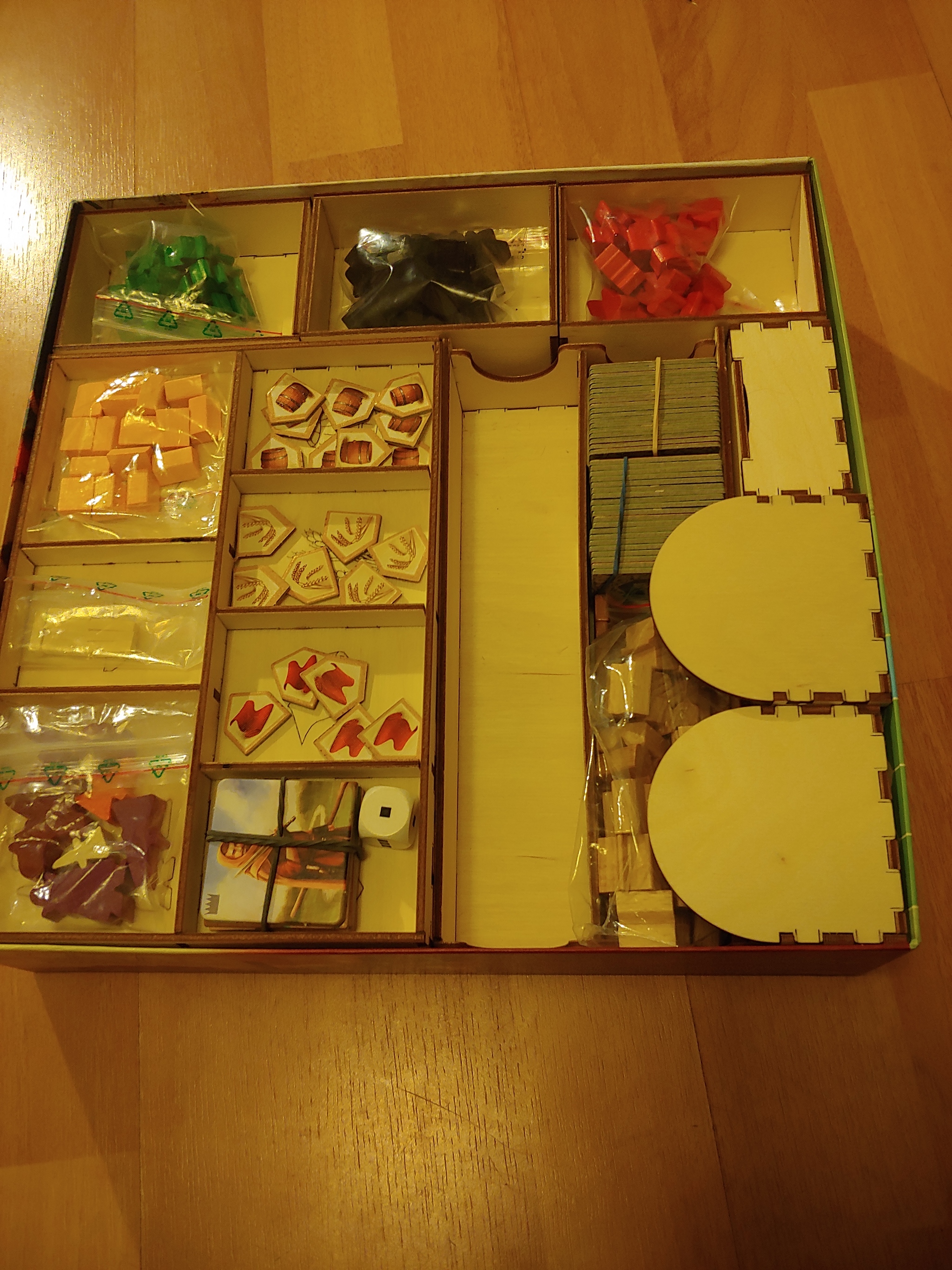 Carcassonne of a sick man - My, Board games, Carcassonne, Organizer, Carcassonne, Longpost