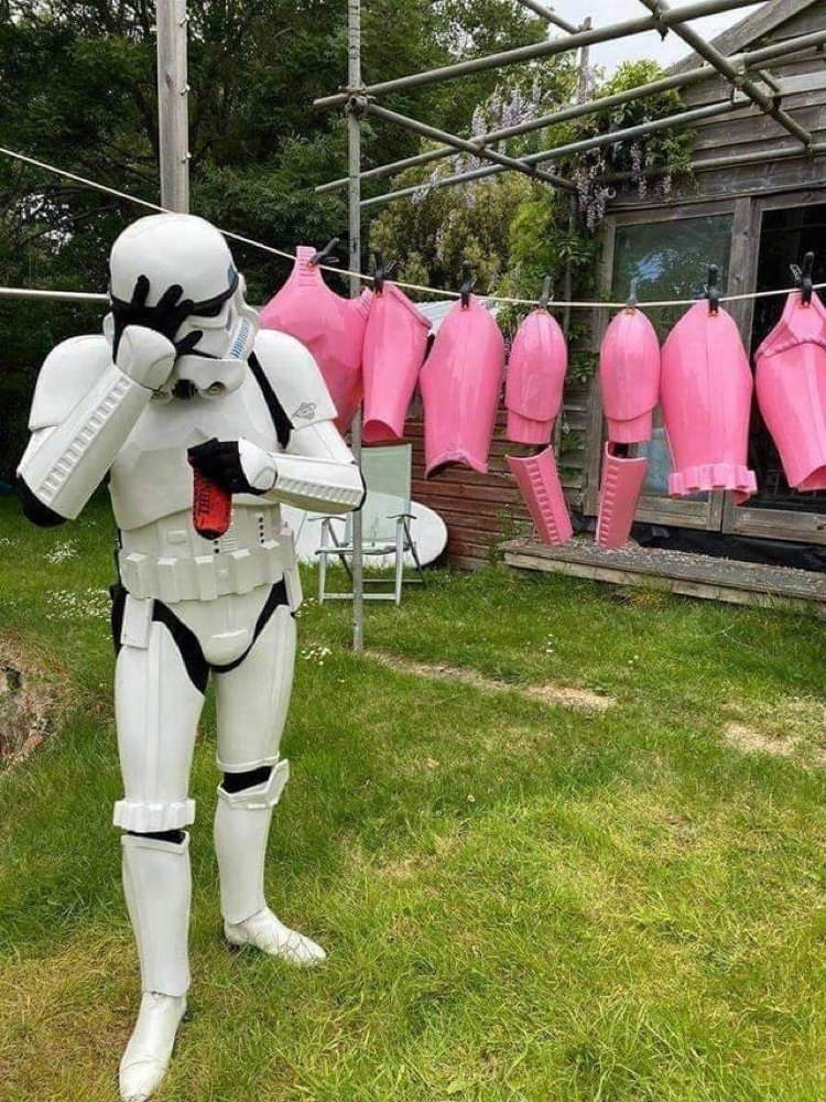 Oops - Star Wars, Washing