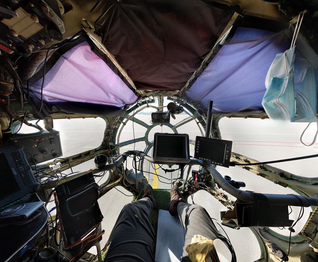 Navigator's seat on the AN-30D aircraft - Aviation, The photo, Airplane, Navigator, En, Intelligence service, Longpost