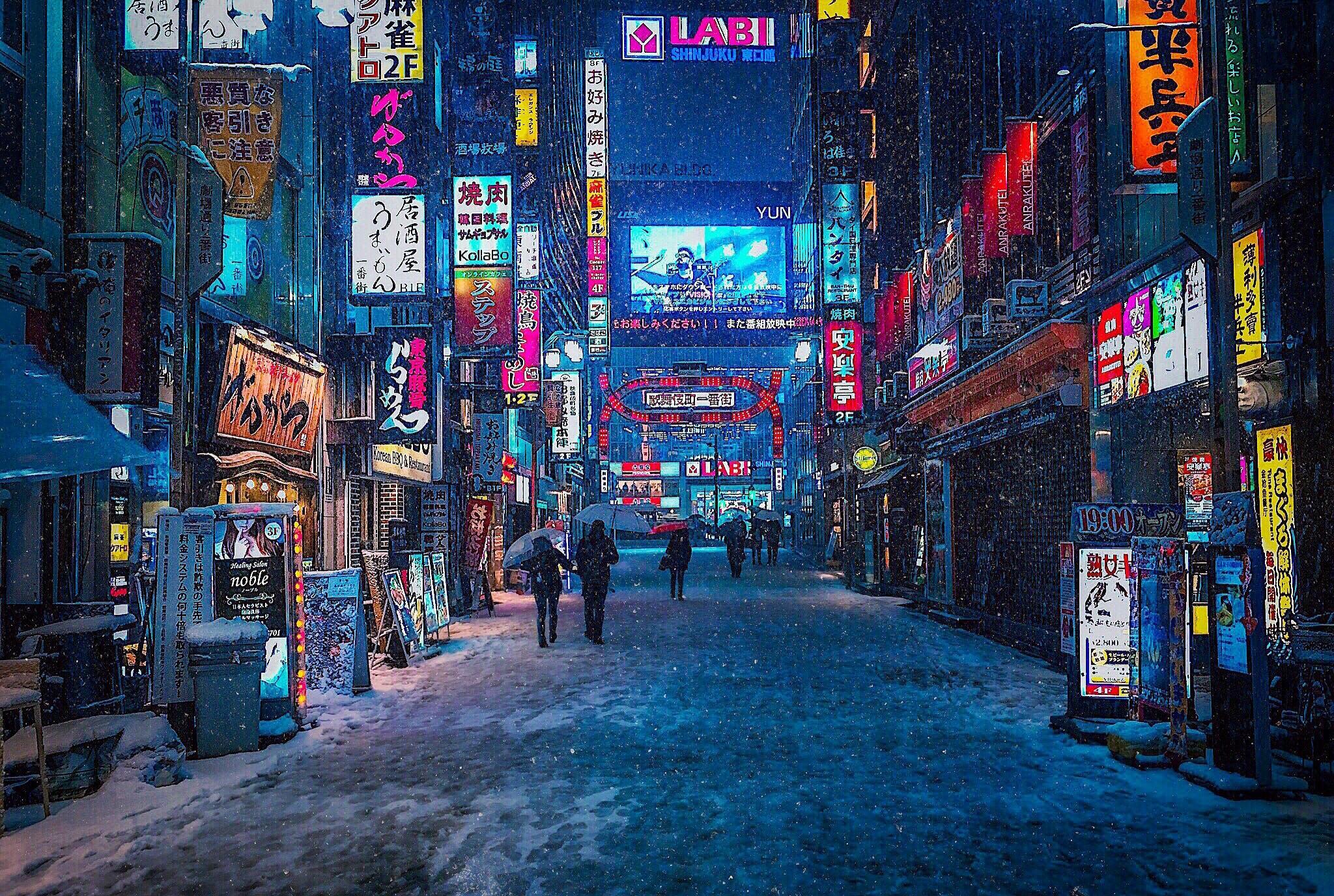 Tokyo in winter - Japan, Tokyo, Longpost, The photo, Winter