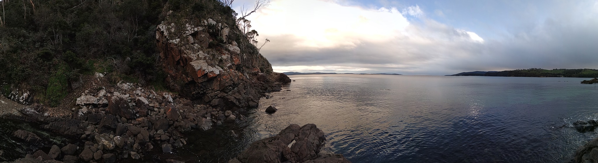 Тасмания, Roaring Bay Beach - Моё, Австралия, Тасмания, Море, Залив