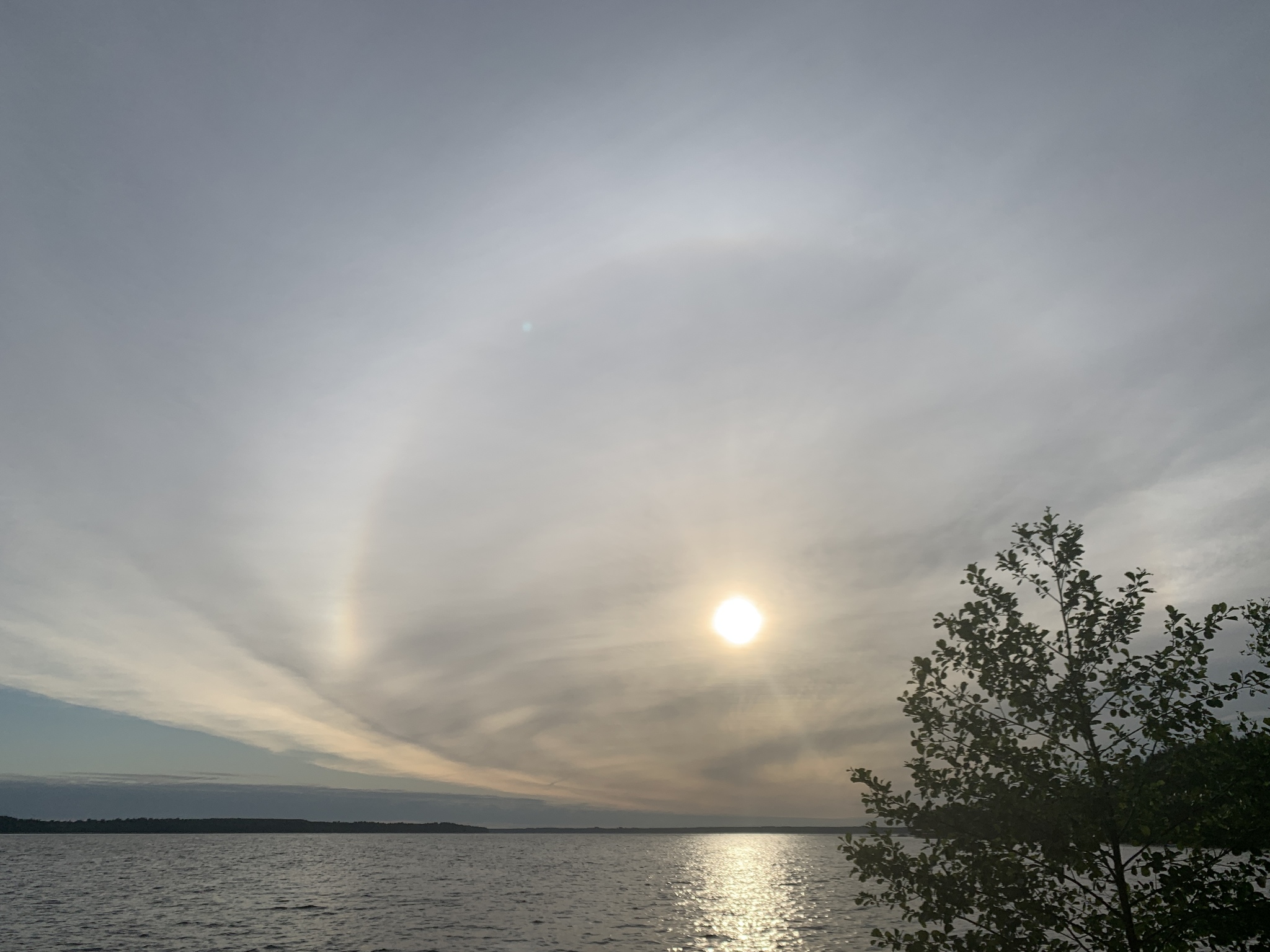 Sunset/dawn on the Volga - My, Nature, Longpost, Volga river