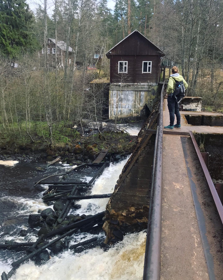 Petajarvi Dam - Dam, Forest, Travels, Saint Petersburg, Longpost