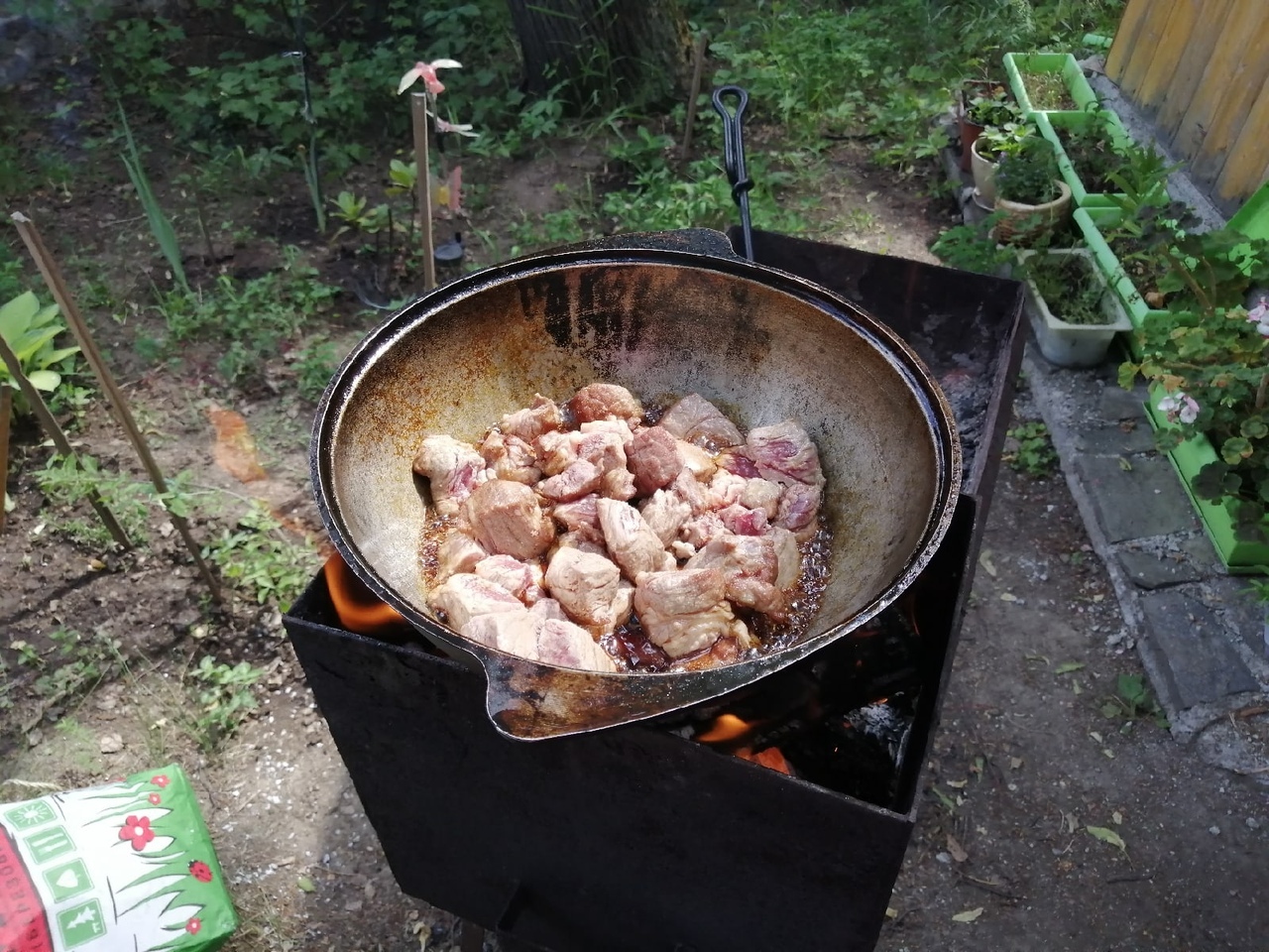 PILAF - Pilaf, Food, Recipe, Kazan, Longpost, Cooking, Meat