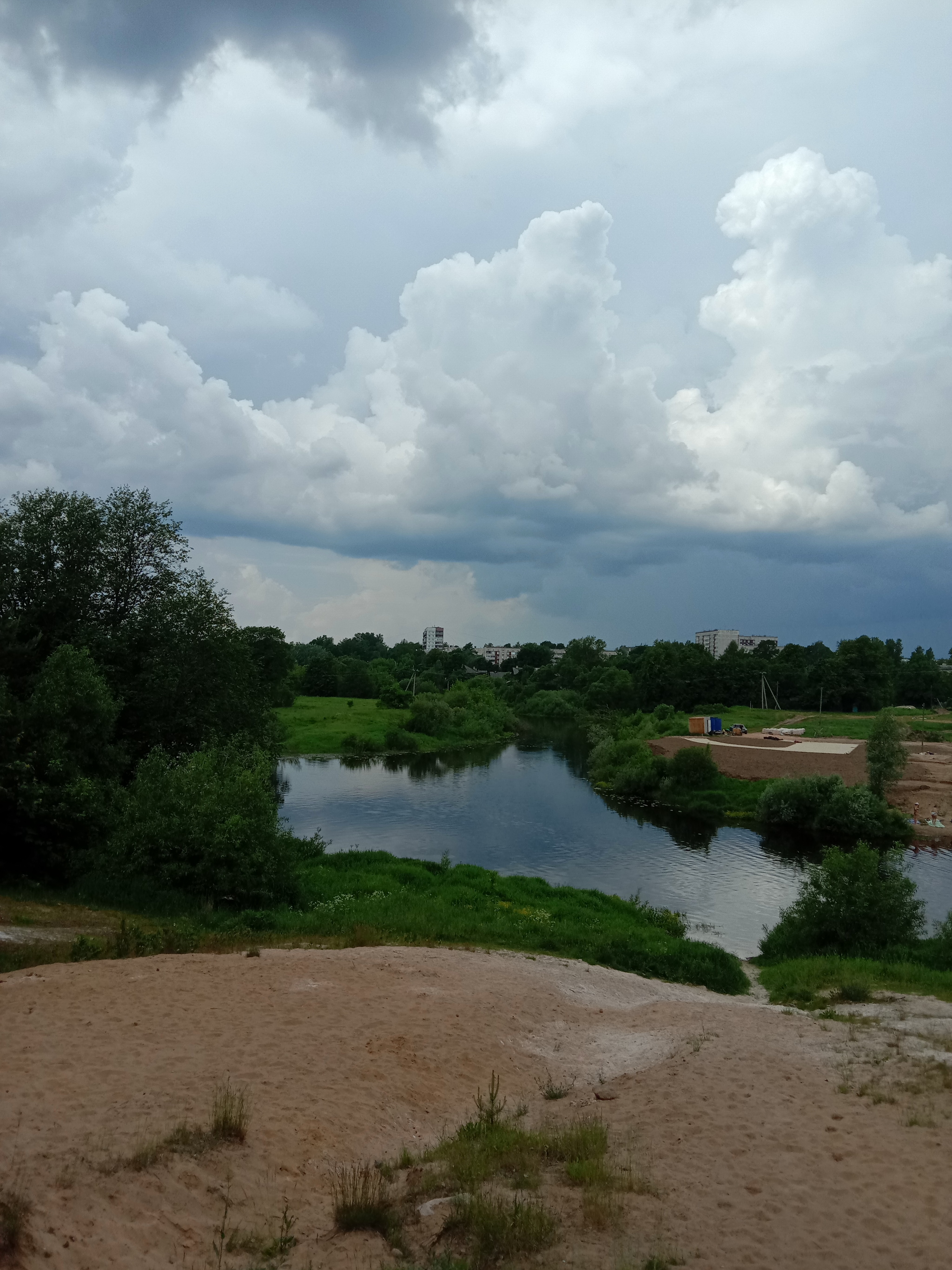 Перед грозой - Моё, Мобильная фотография, Природа, Длиннопост