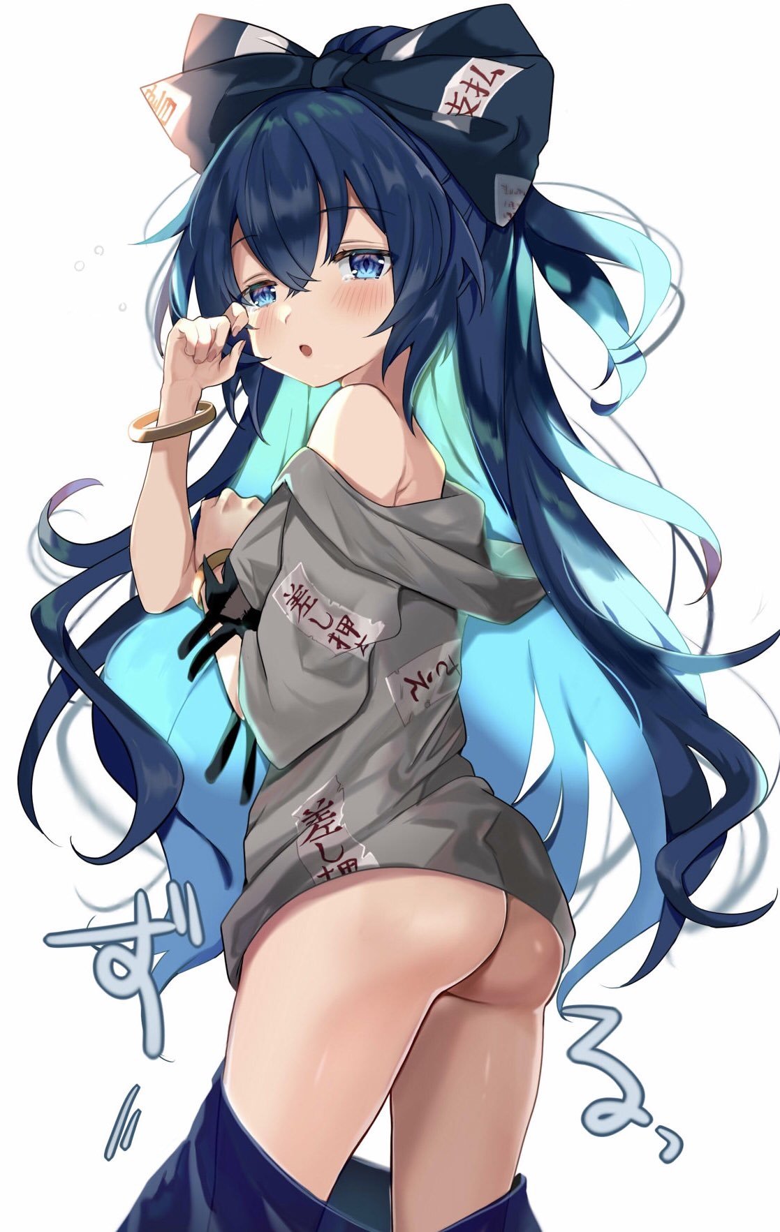 Shion - NSFW, Anime, Anime art, Touhou, Yorigami shion, Satoupote, Longpost