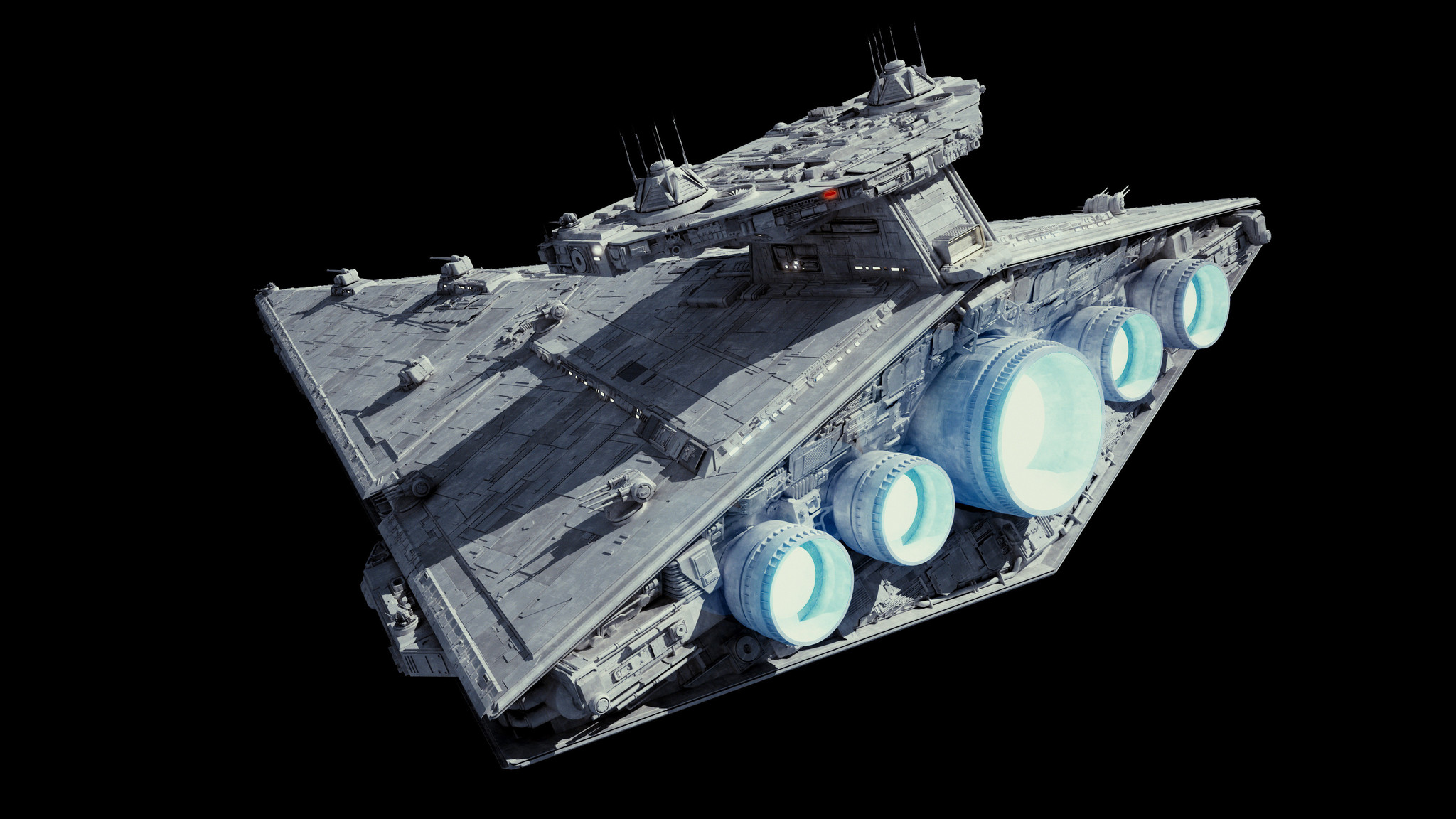 Vindicator Star Frigate - Star Wars, Star Destroyer, Ansel Hsiao, Longpost