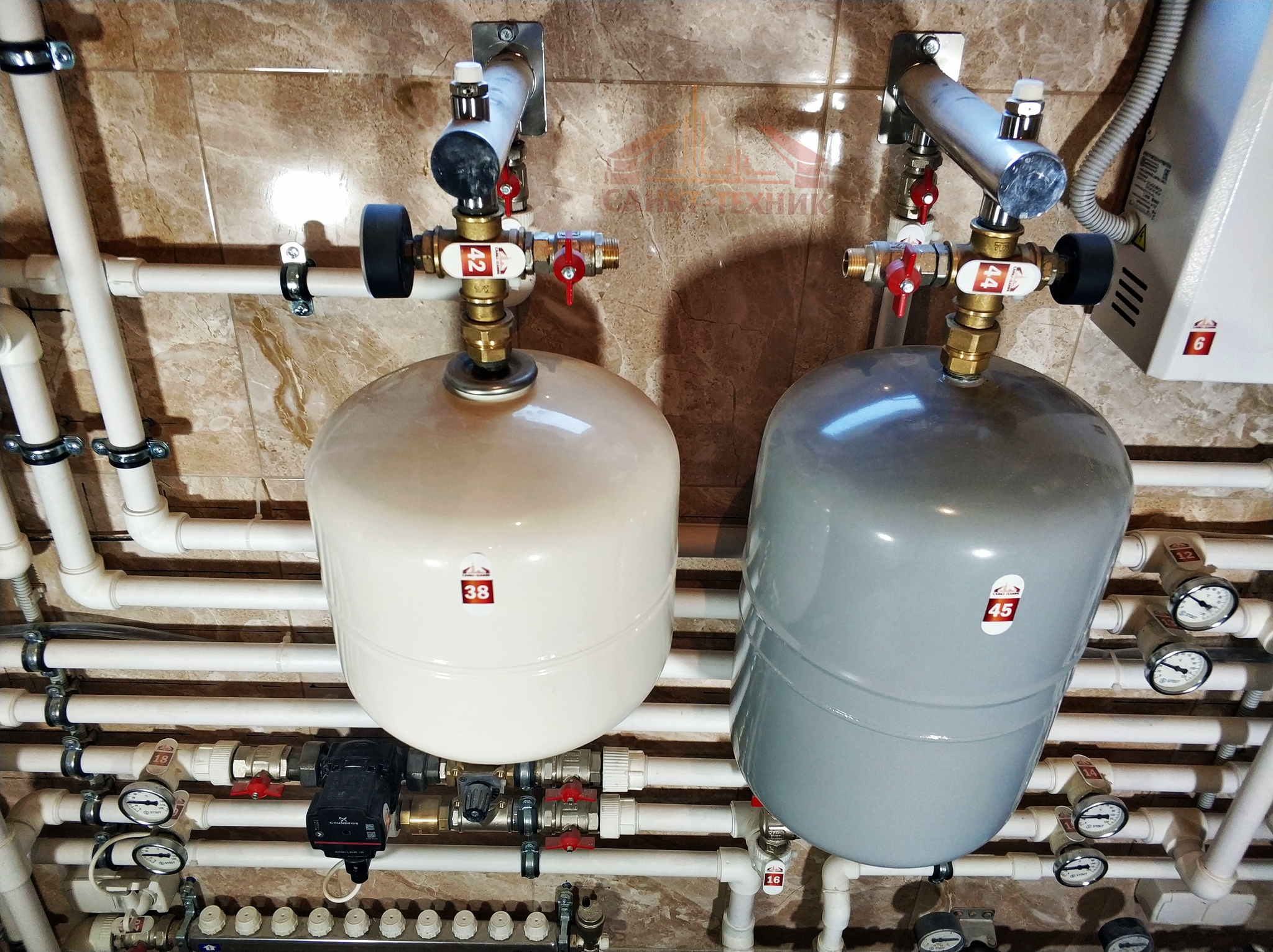 May 10, 2020. POROSHKINO, part 2 - My, Boiler room, Boiler house on water, Boiler room, PPR, Heating, Water supply, Home construction, Project, Longpost