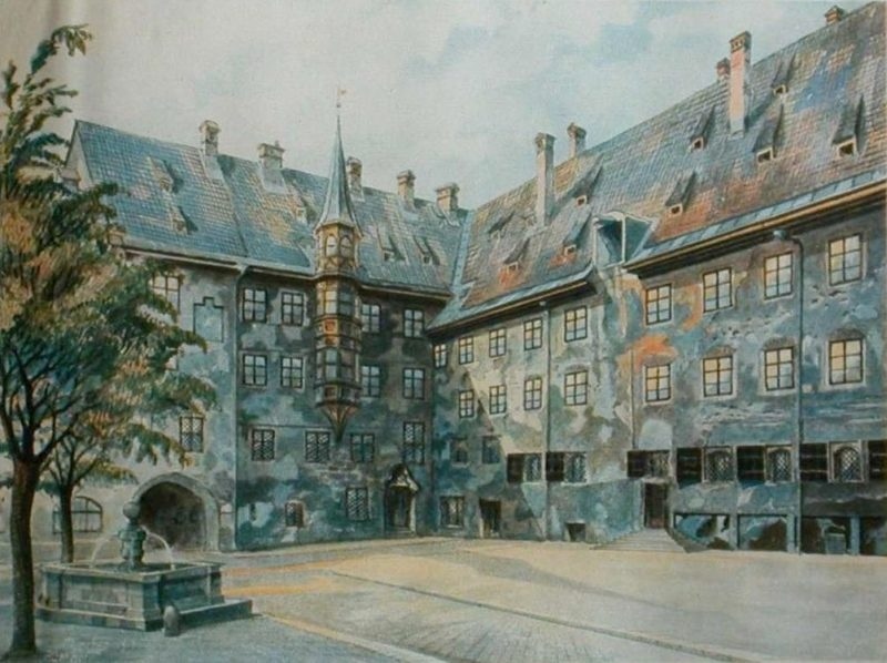 Paintings of Adolf Hitler - Adolf Gitler, Painting, Longpost, Artist, Vein