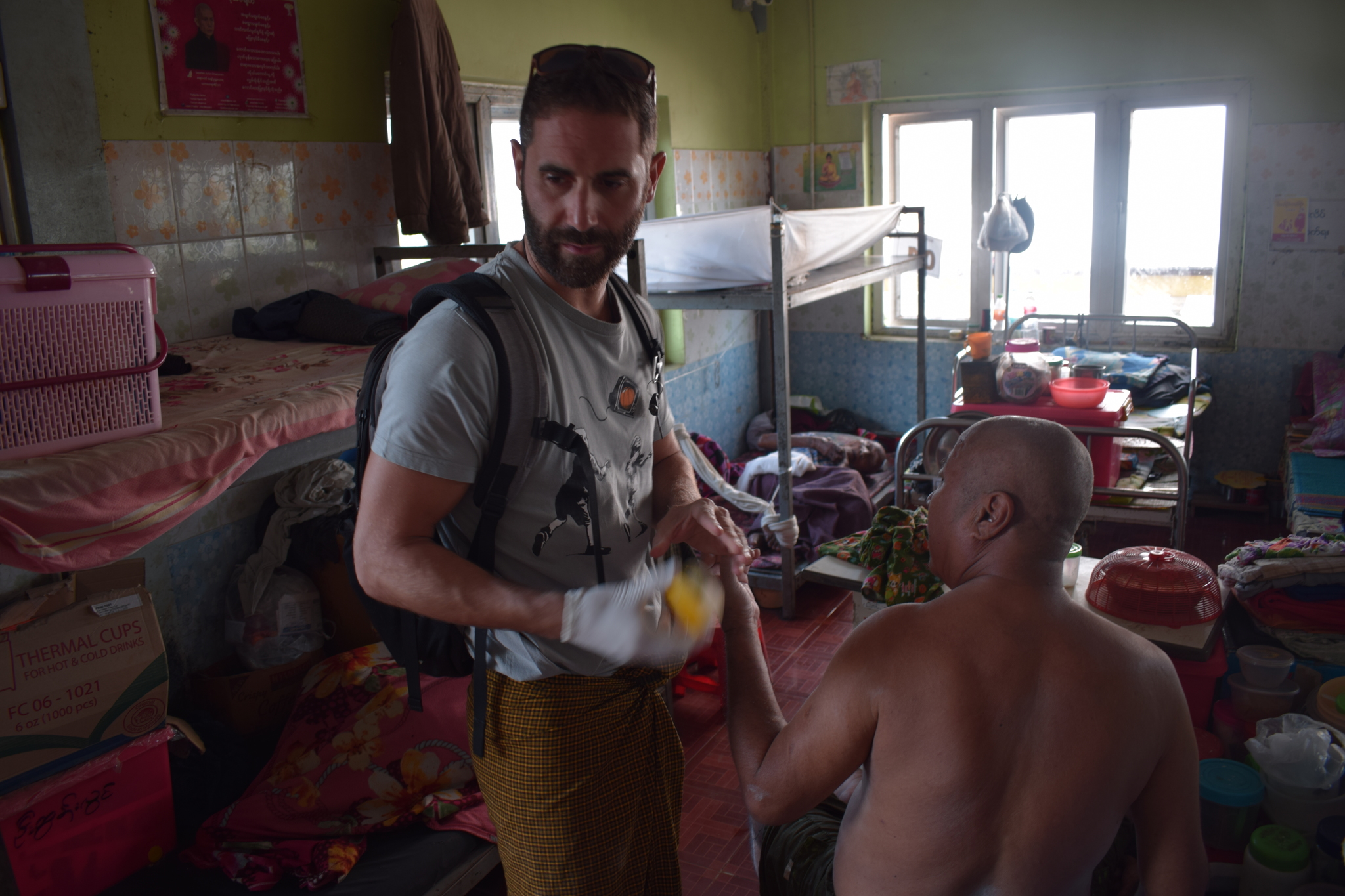 How we volunteered in Myanmar - My, Travels, Volunteering, Hiv, Hospital, Myanmar, Video, Longpost