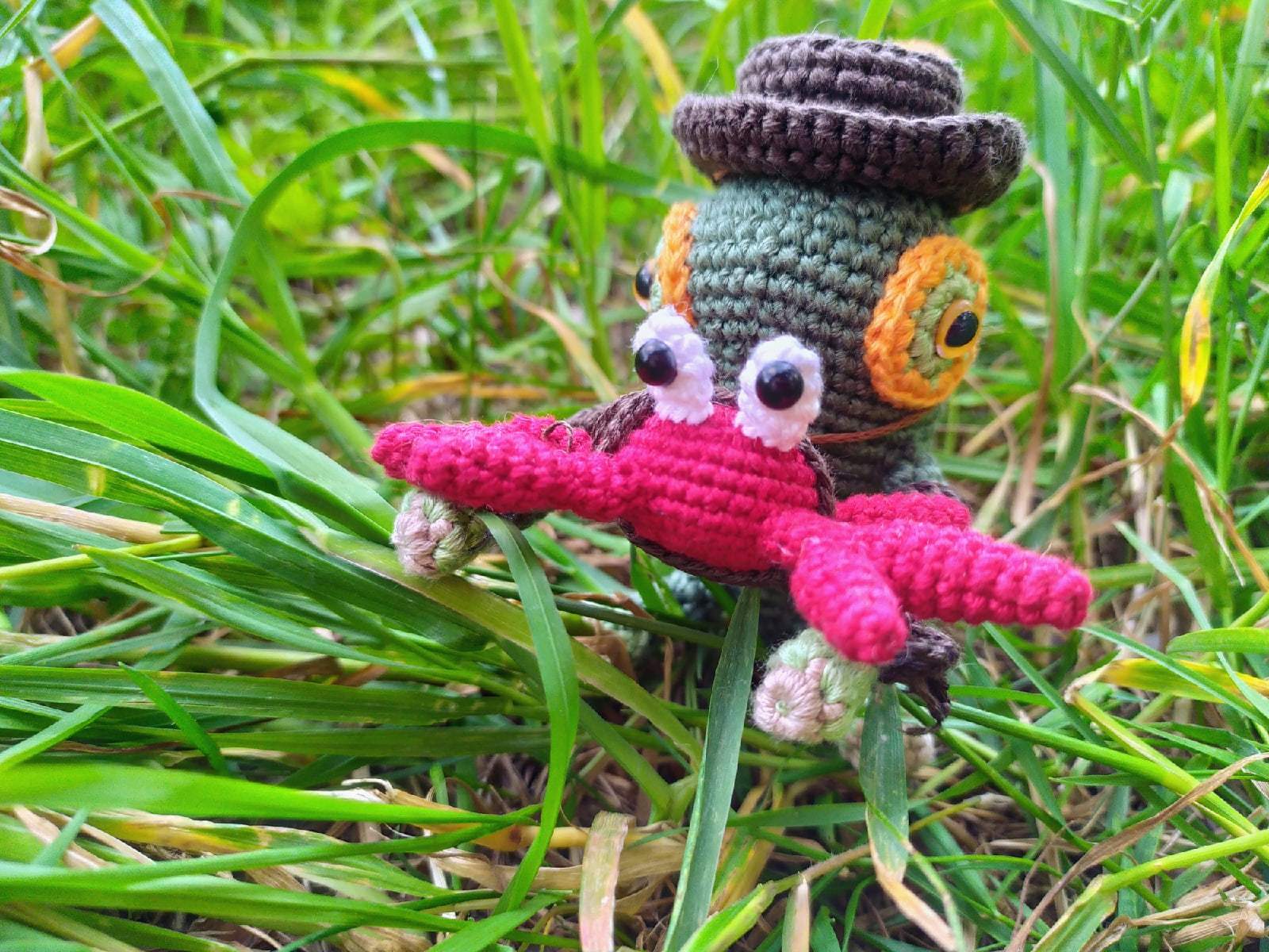 Mister Gyrrrl is out hunting! - My, World of warcraft, Warcraft, Murlocs, Blizzard, Amigurumi, Crochet, Longpost