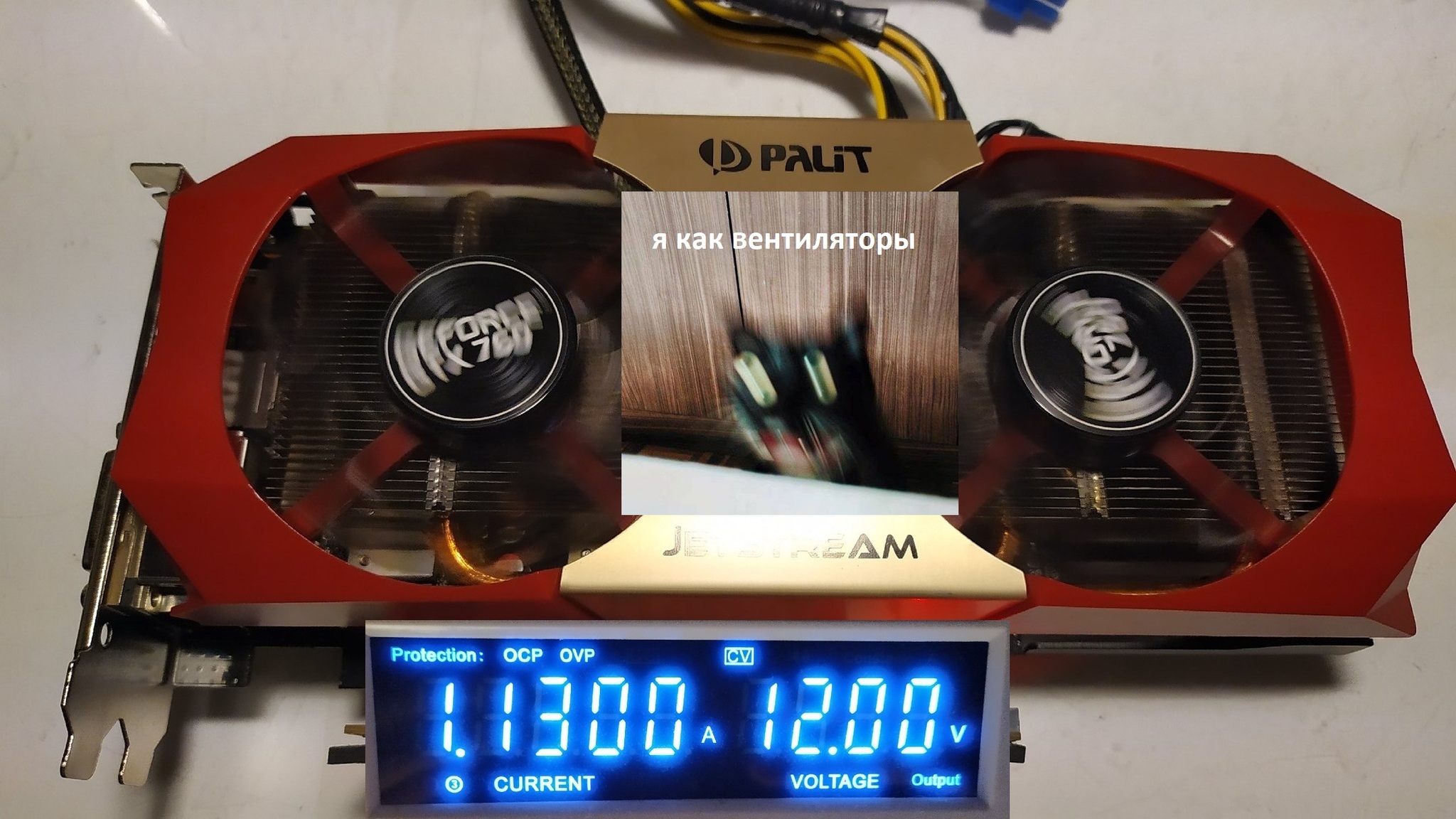 Easy repair of Palit GTX 760 Jet Stream - My, Repair, Video card, GTX 760, Longpost