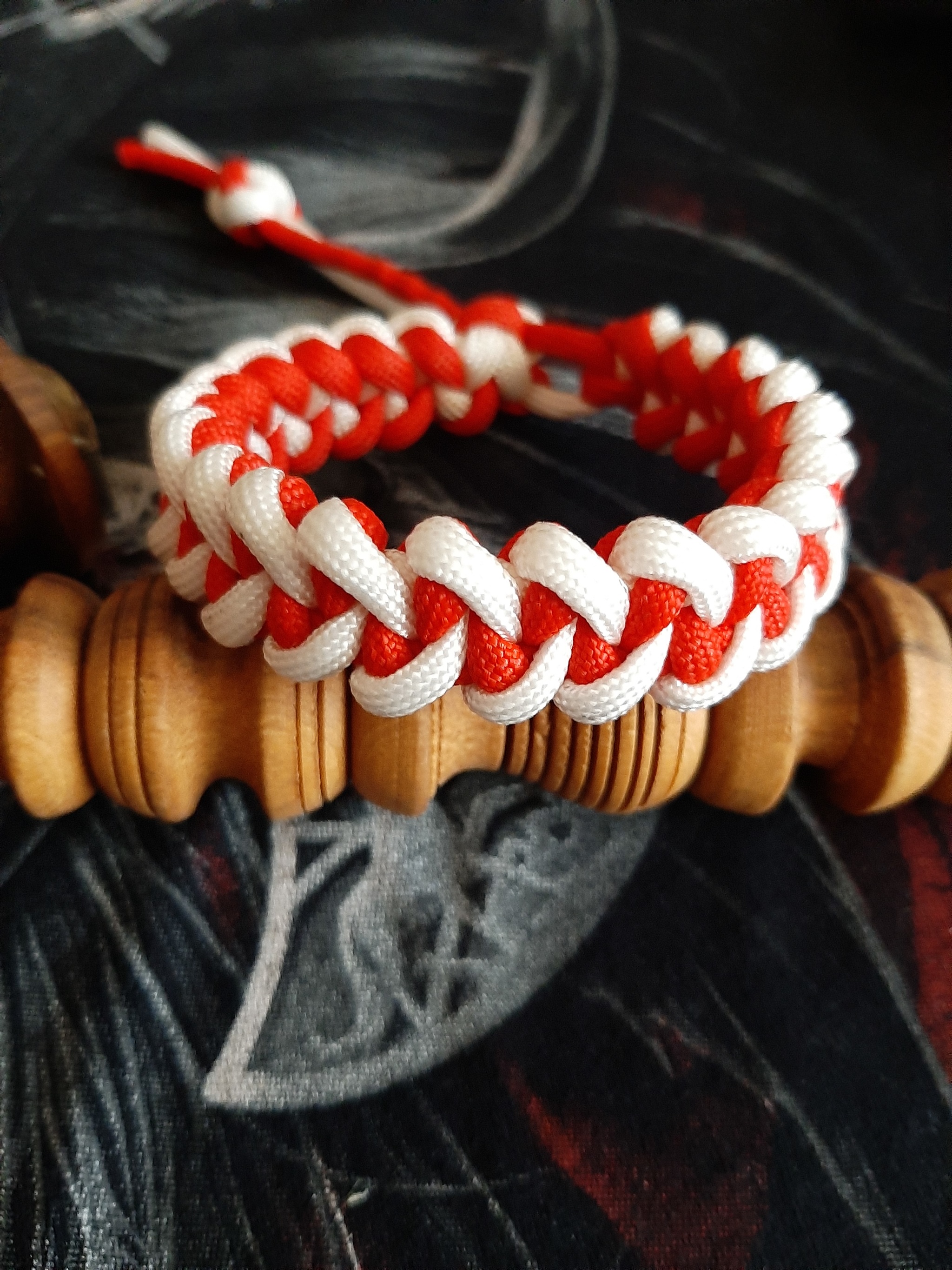 How long does it take for a rope to curl... (ParacordoCraft) - My, Needlework without process, Paracord, Weaving, A bracelet, With your own hands, Longpost