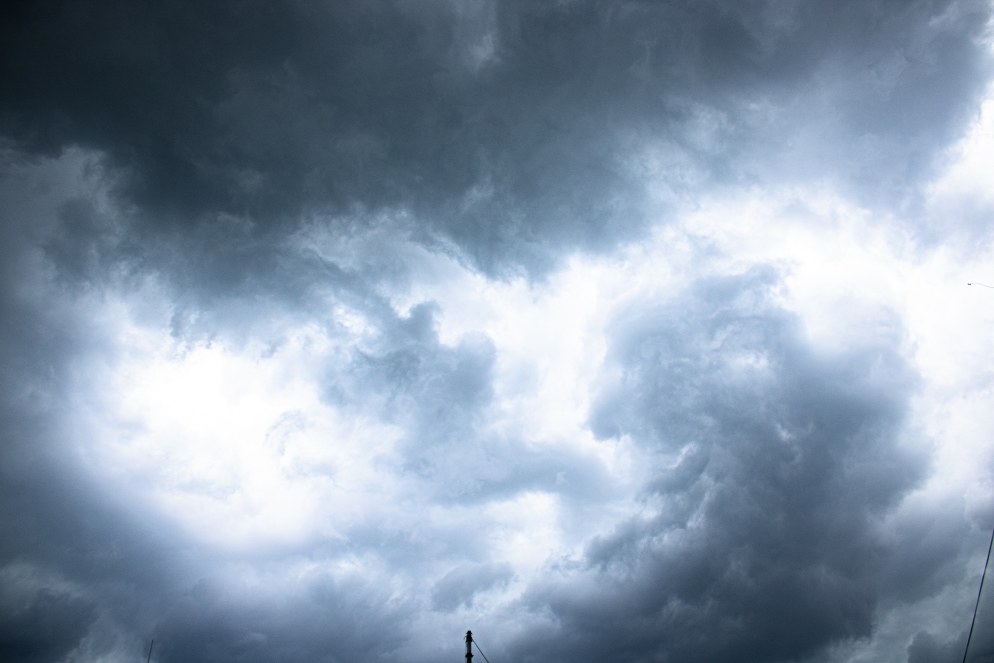 Thunderclouds - My, Thunderstorm, Clouds, The photo, Photoshop, Longpost