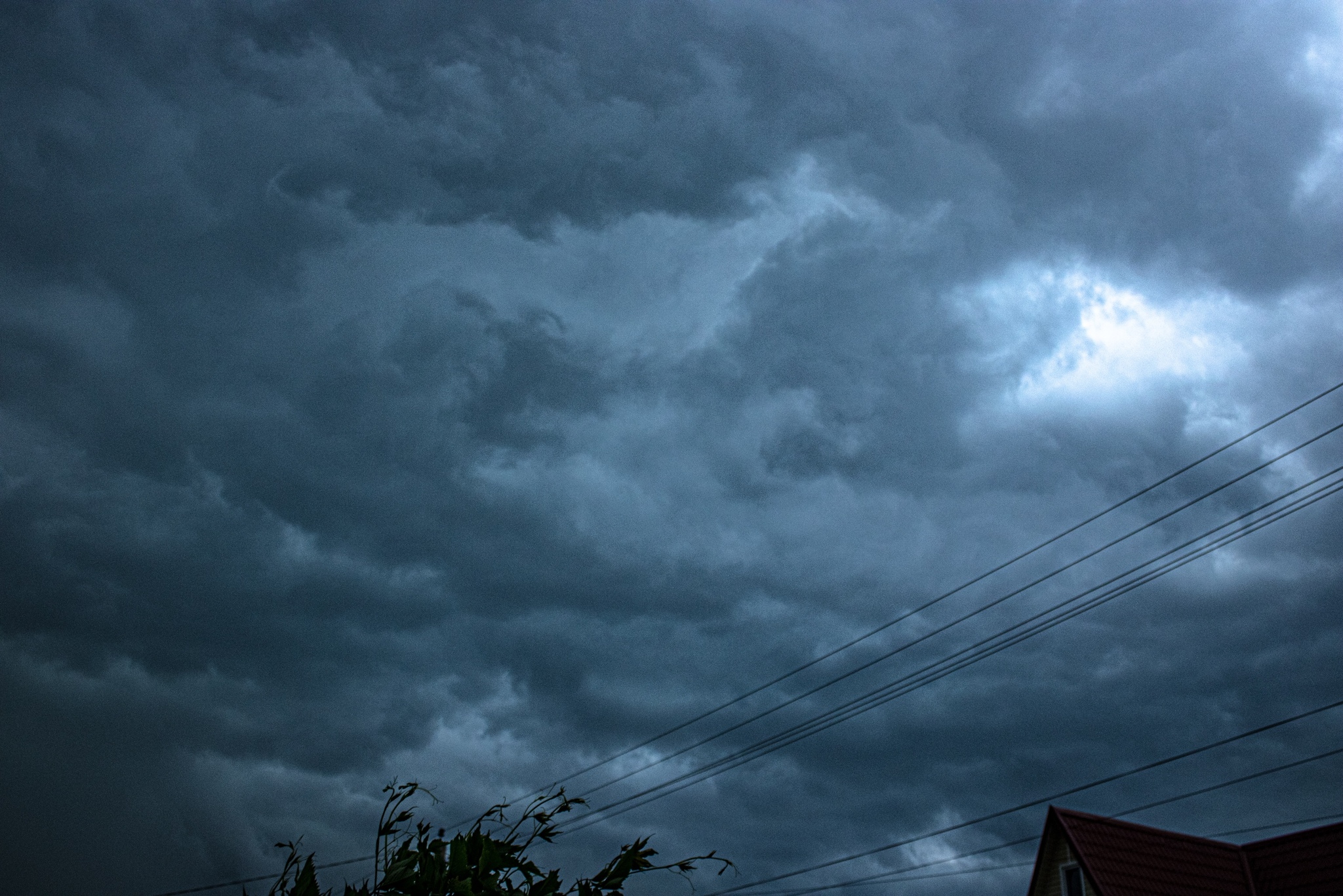 Thunderclouds - My, Thunderstorm, Clouds, The photo, Photoshop, Longpost