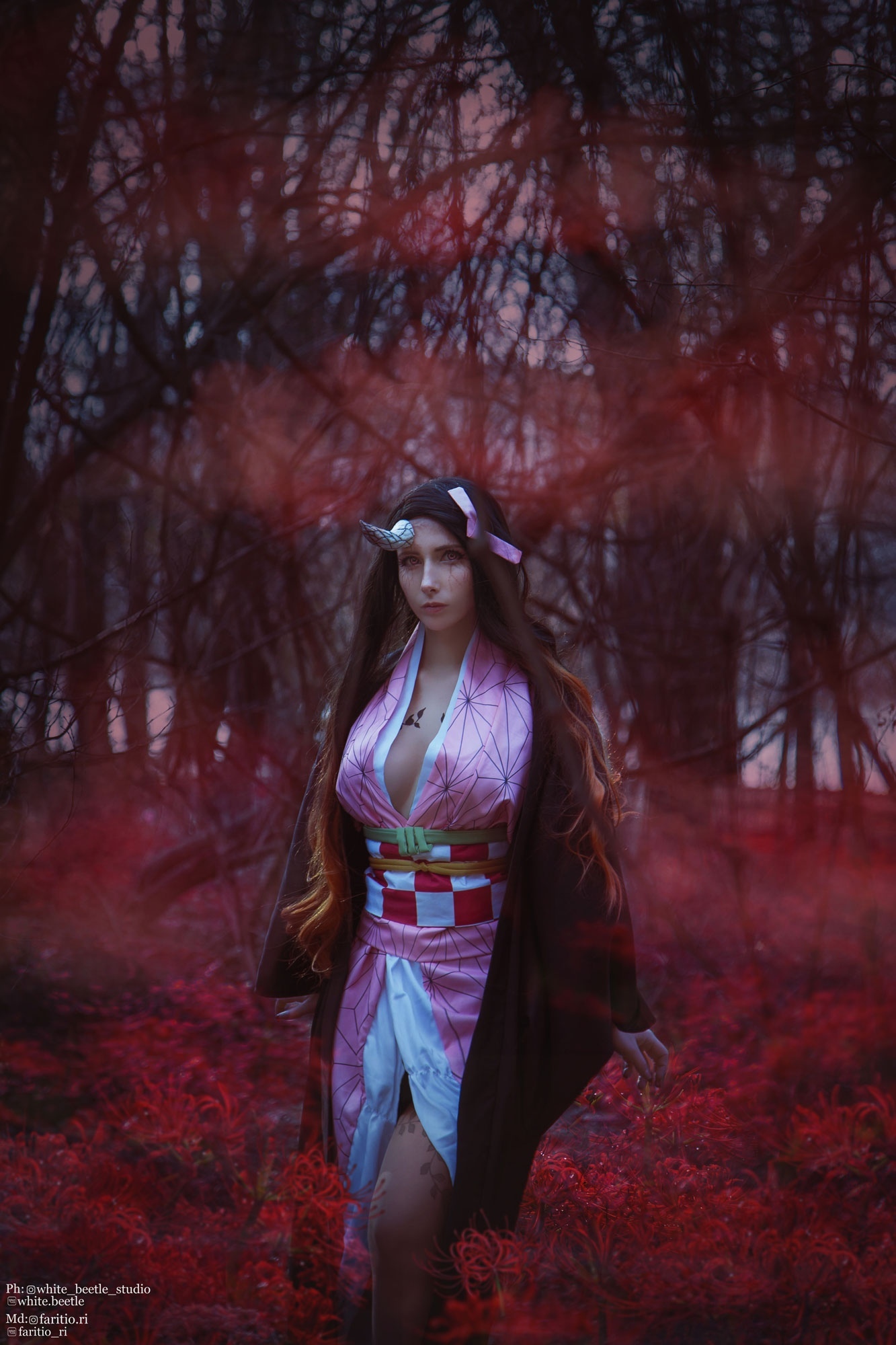 Demon Nezuko - Моё, Nezuko Kamado, Kimetsu no Yaiba, Косплей, Демон, Берсерк, Длиннопост