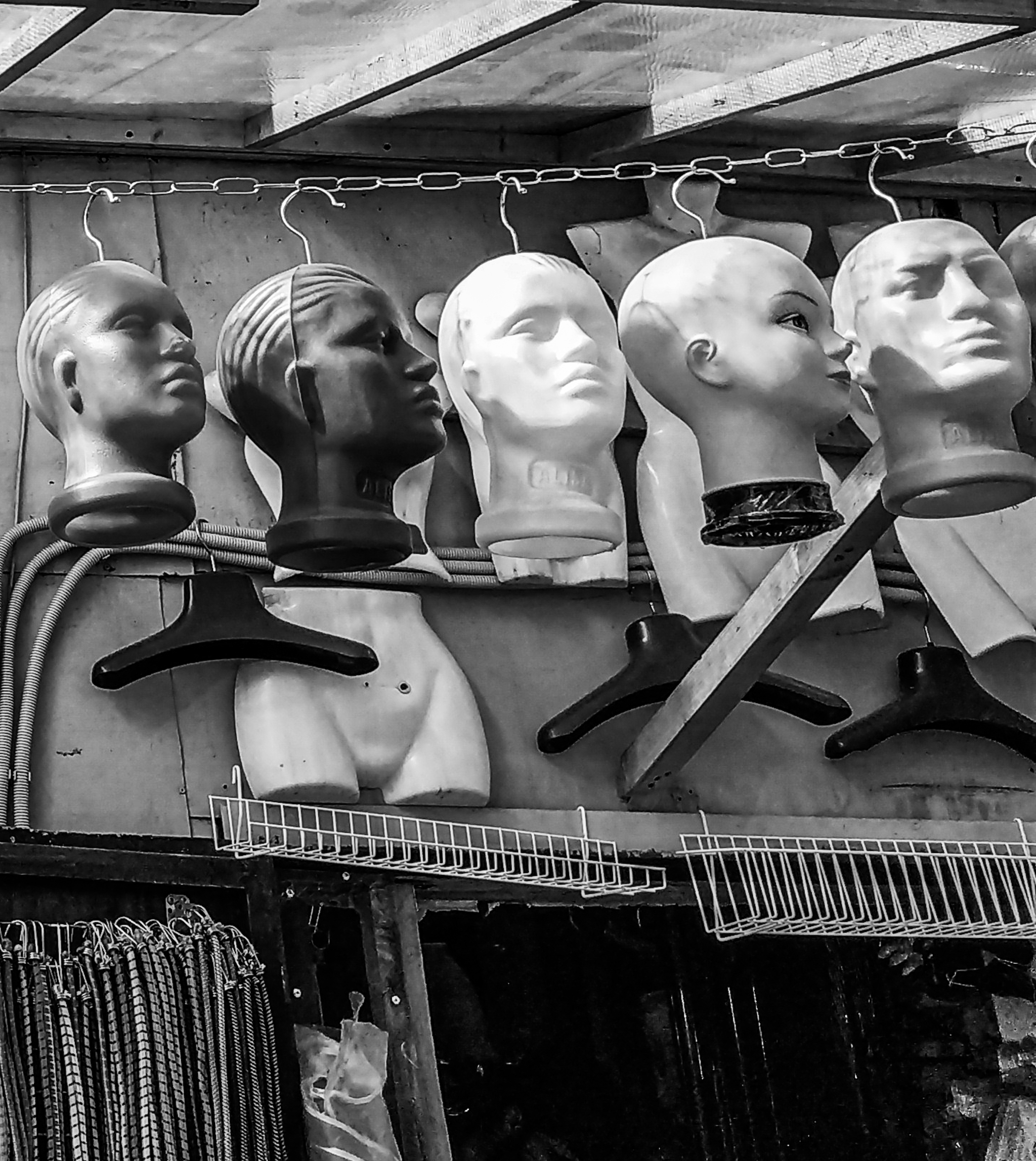 Apraksin Dvor - My, Saint Petersburg, Aprashka, Apraksin Dvor, Mobile photography, Dummy, Head, Head, Market, Market, Longpost, Longpost