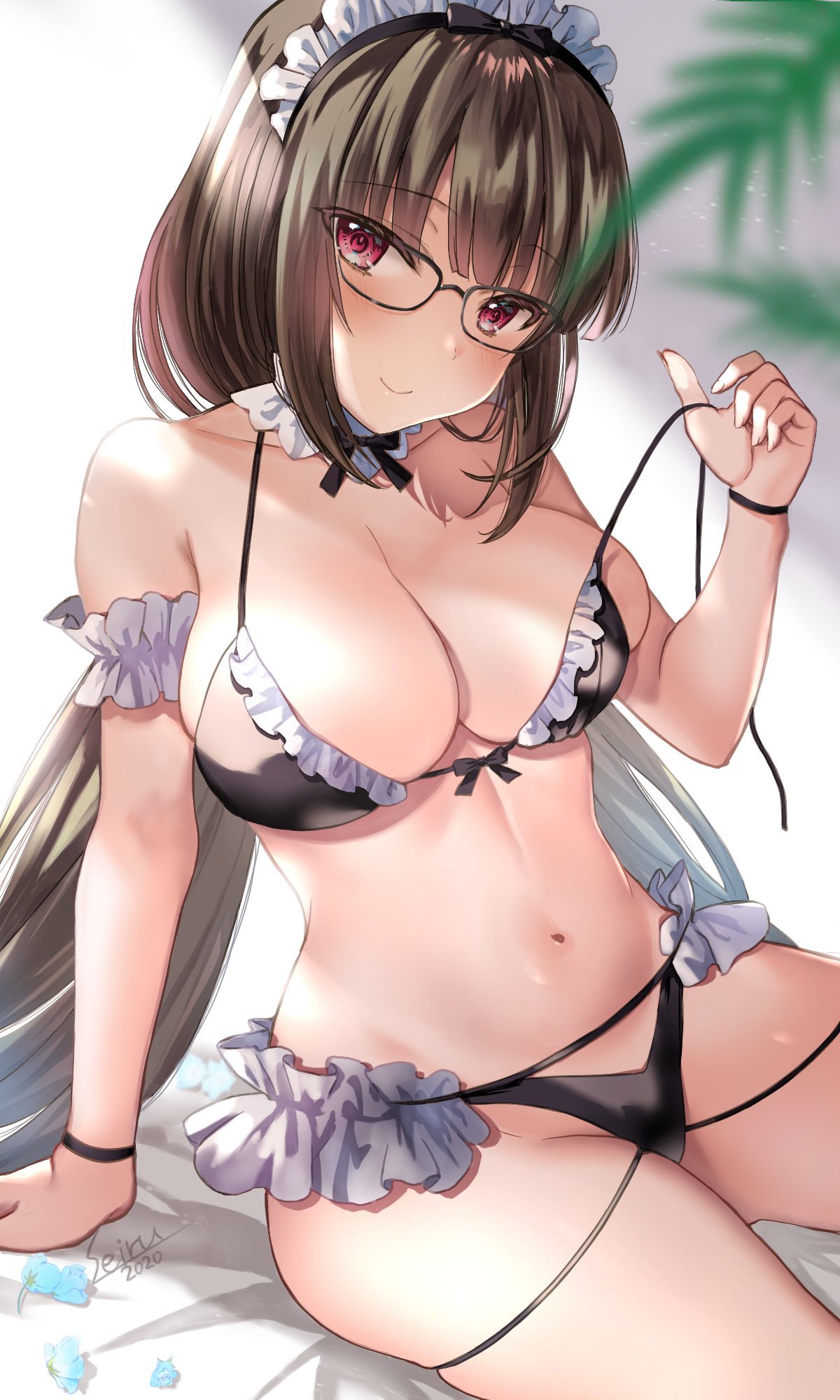 Osakabe-Hime - NSFW, Anime, Anime art, Fate, Fate grand order, Osakabe Hime, Swimsuit, Breast