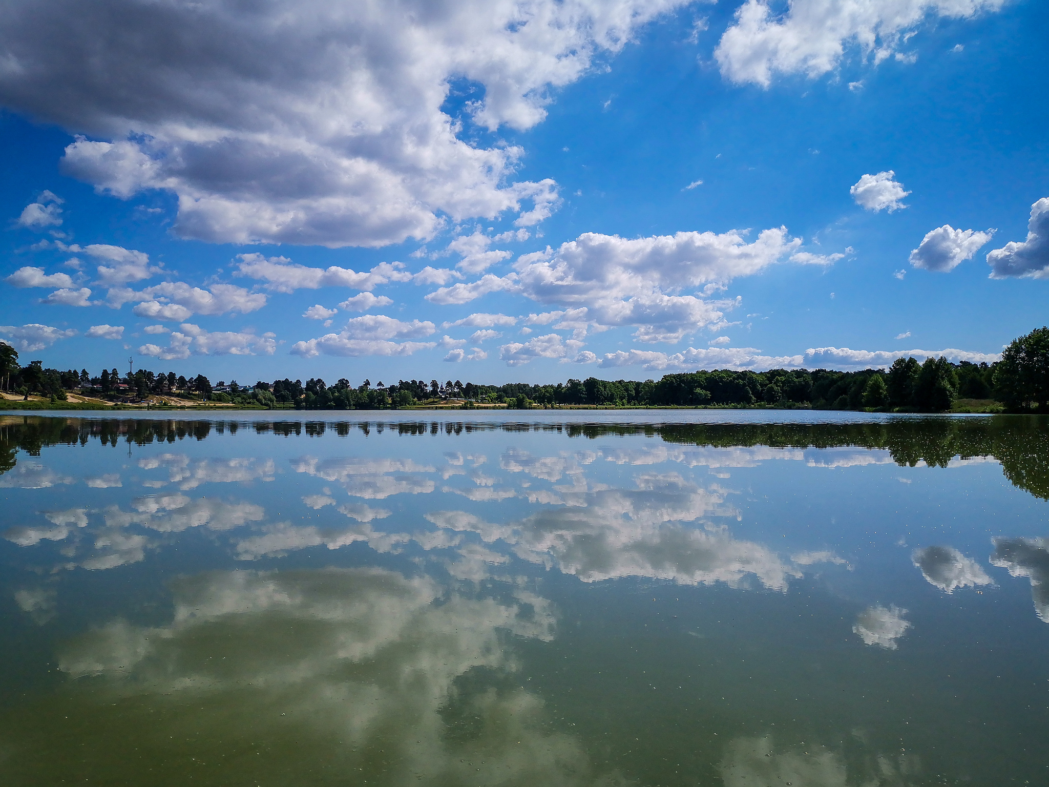 Mobile sketches - My, Mobile photography, Huawei mate 20, Nature, A bike, Lake, Dzerzhinsk, Video, Longpost