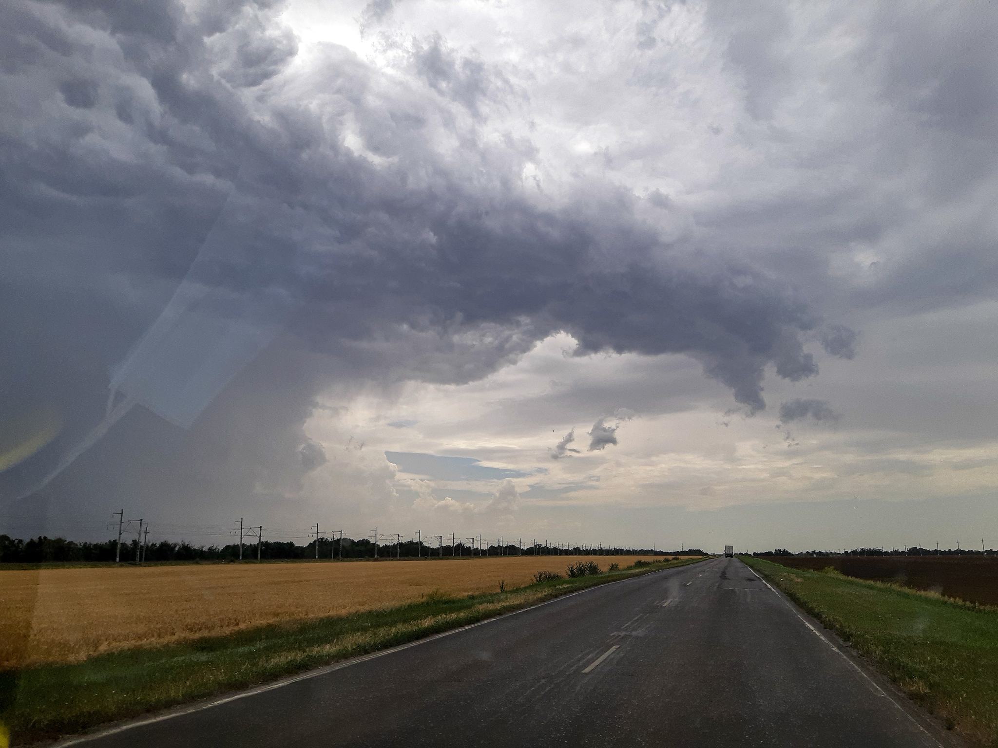 Jesus, we have been revealed. Let's get out - My, The photo, Краснодарский Край, Sky, Clouds