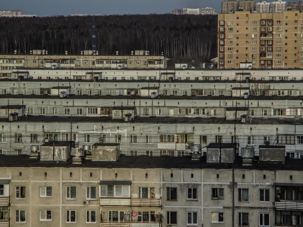 Фотографии спальных районов Москвы/холодбетонныхстен | Пикабу