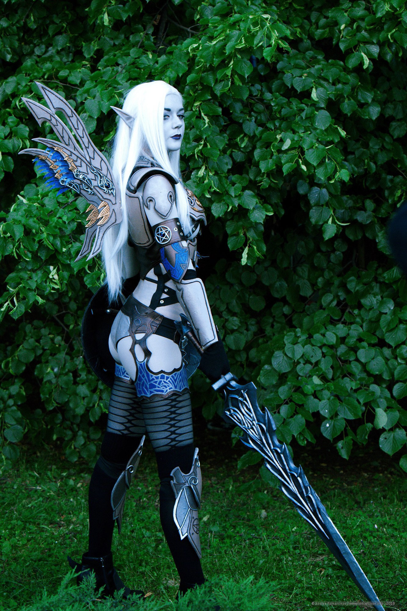 Lineage II Shillien Knight cosplay // EpicCon'2019 - Моё, Косплей, Эпик кон, Epic con, Lineage 2, Shillen, Русский косплей, Длиннопост