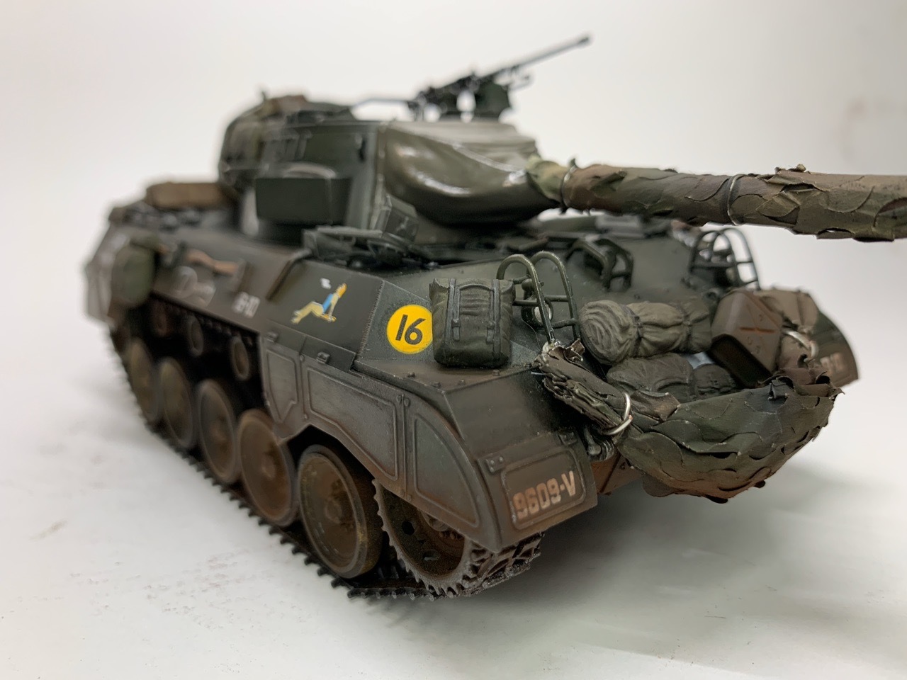 M18 Hellcat 1/35 scale from Academy - My, Tanks, Stand modeling, Rukozhop, Longpost