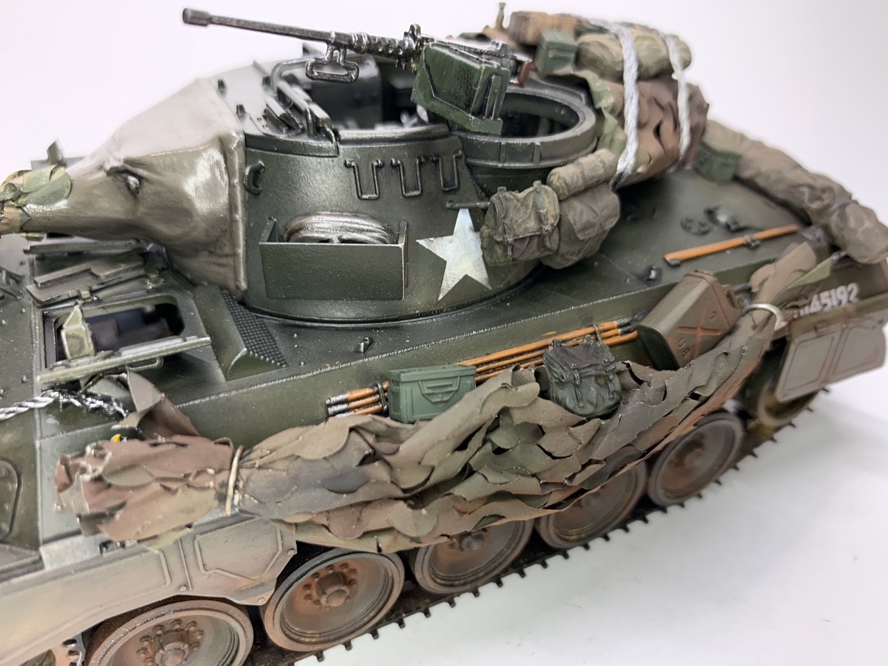 M18 Hellcat 1/35 scale from Academy - My, Tanks, Stand modeling, Rukozhop, Longpost