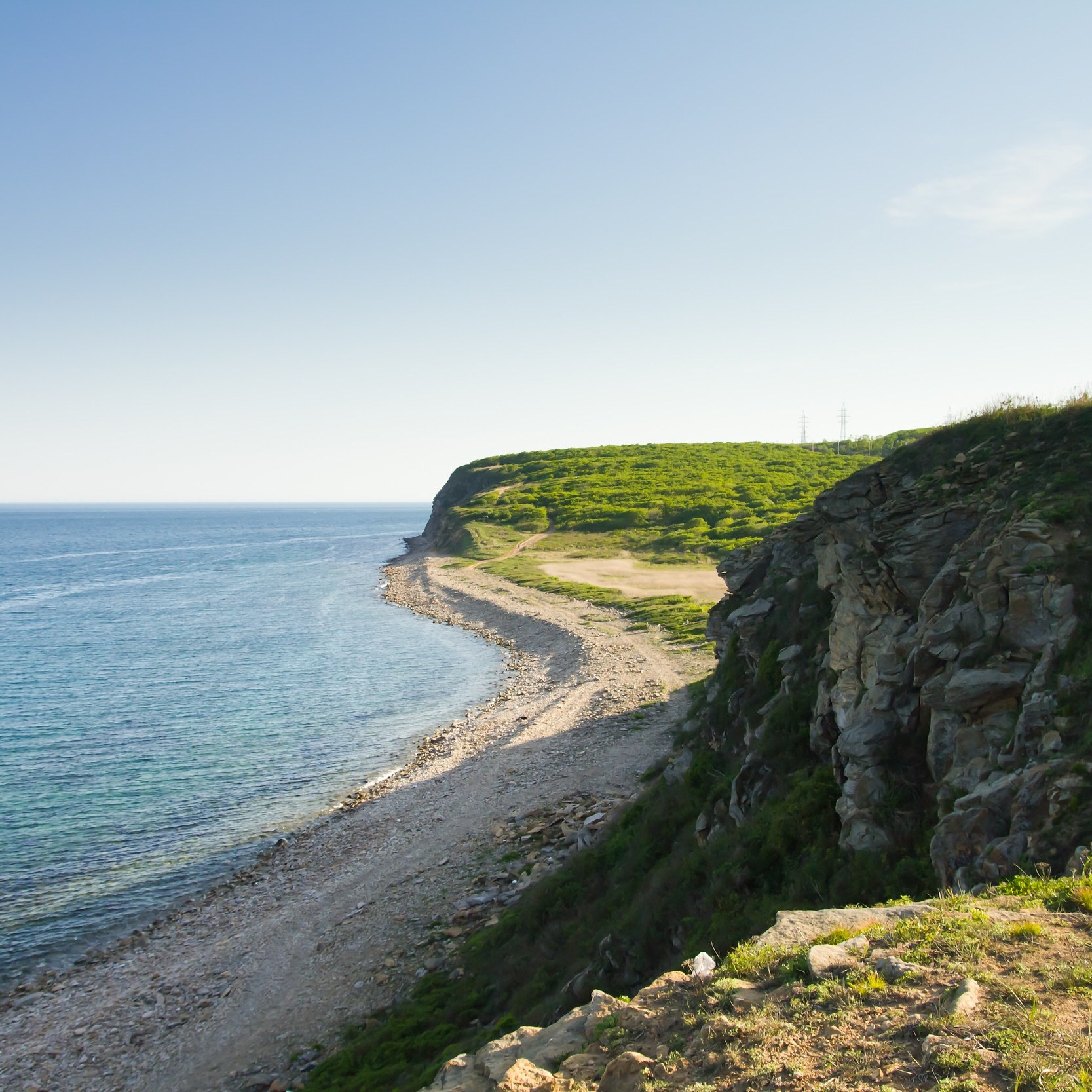 Landscapes of Russky Island - My, Vladivostok, The photo, Landscape, Russian island