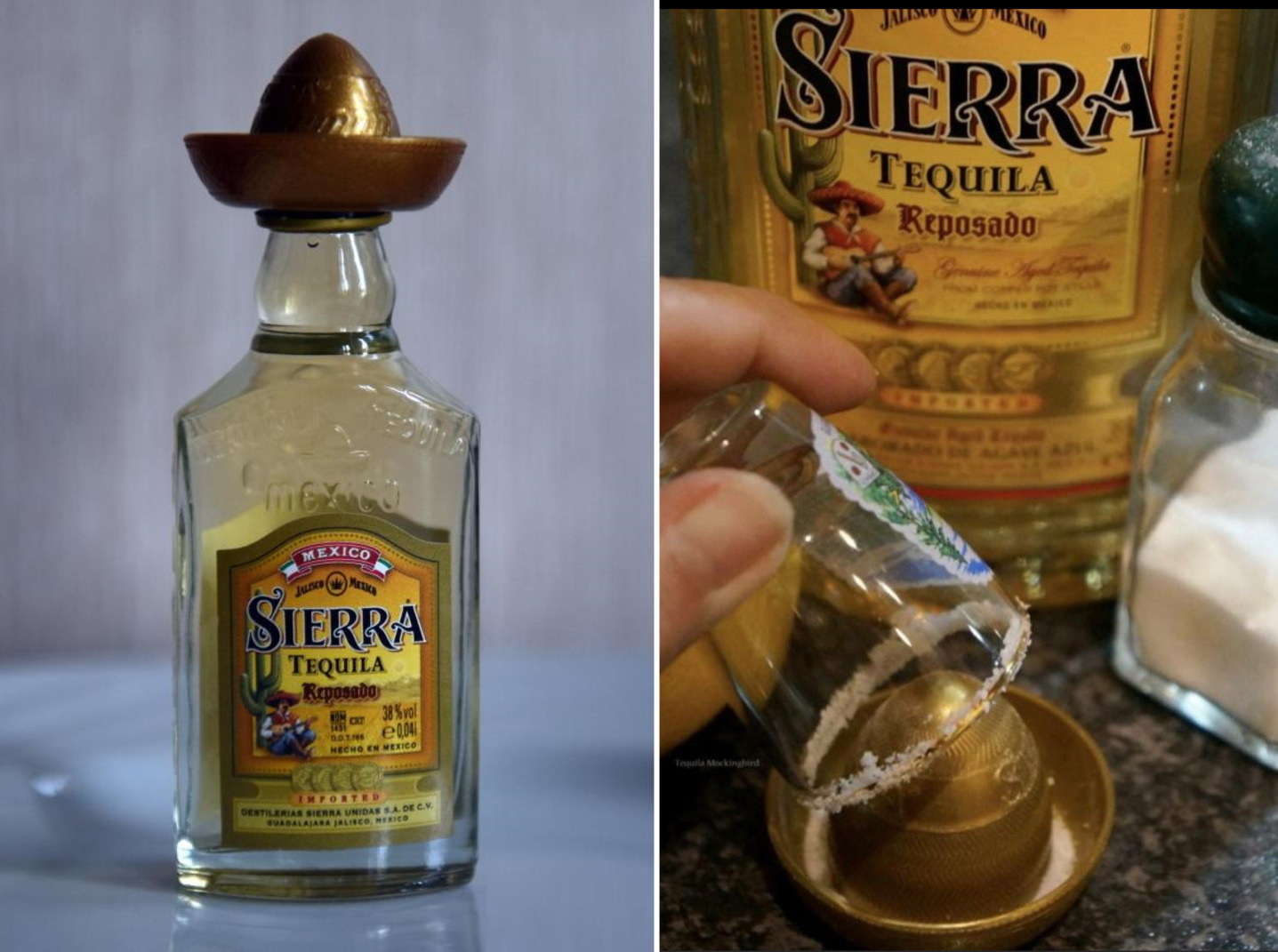 Don't ask anymore why this hat is needed - Tequila, Bottle, Hat, Salt