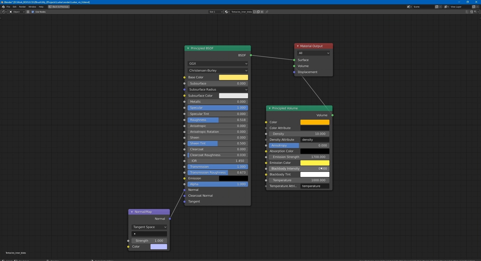 Working with materials in Blender part 2 - My, Xyz, Blender, 3D, 3D modeling, Lesson, Longpost, Hyde