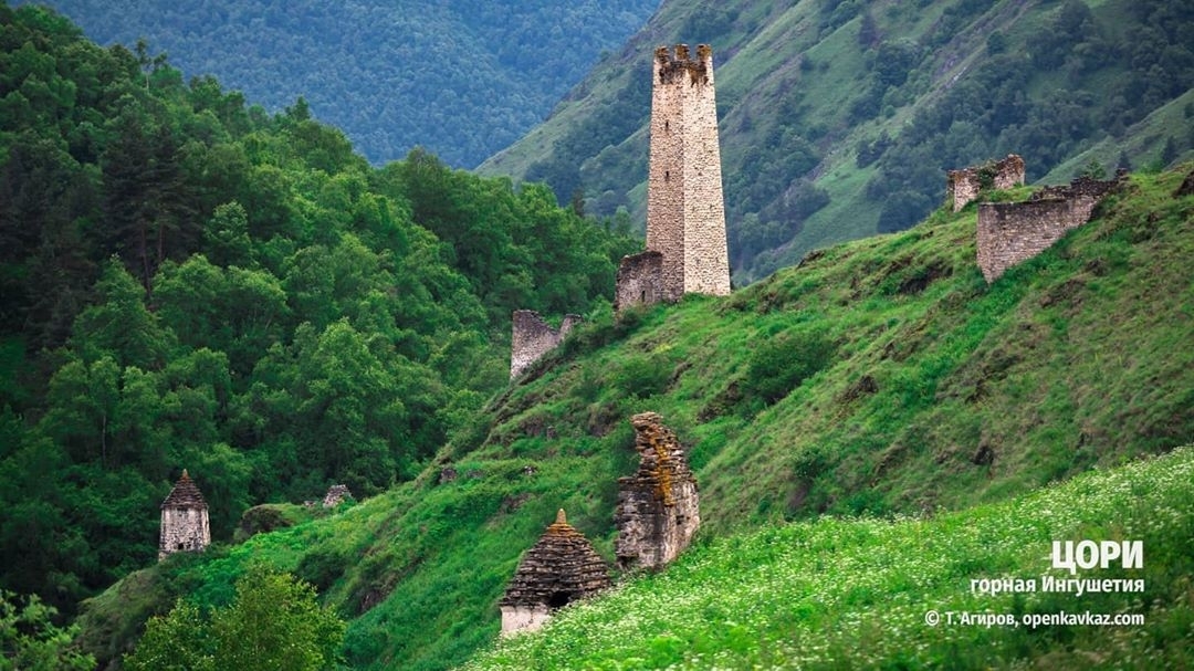 Tower complex Tsori. Ingushetia - Ingushetia, Towers, The mountains, Caucasus, Longpost