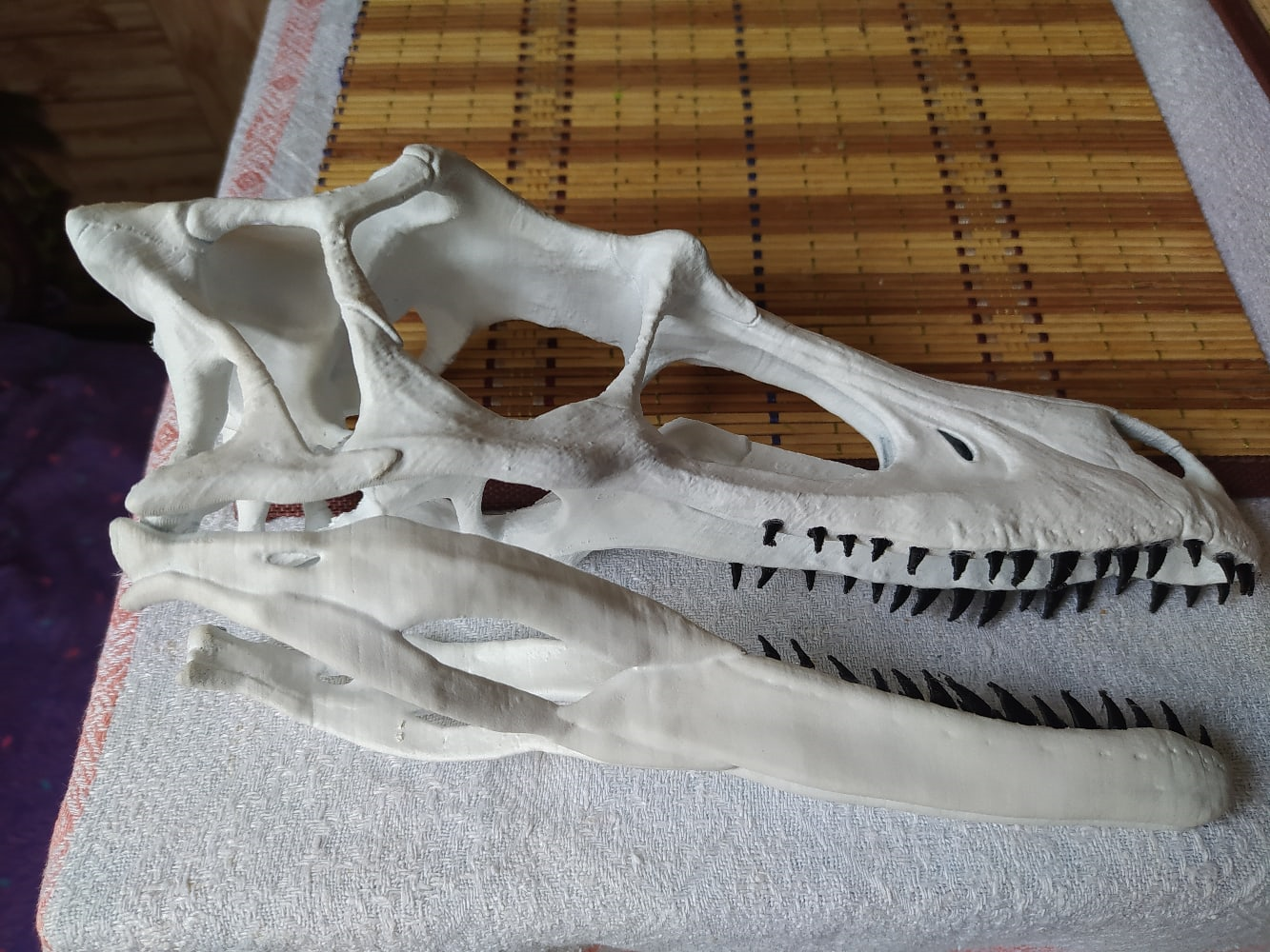 Now I understand why I needed a 3D printer - My, Totoro, 3D печать, 3D printer, Velociraptor, Scull, Longpost