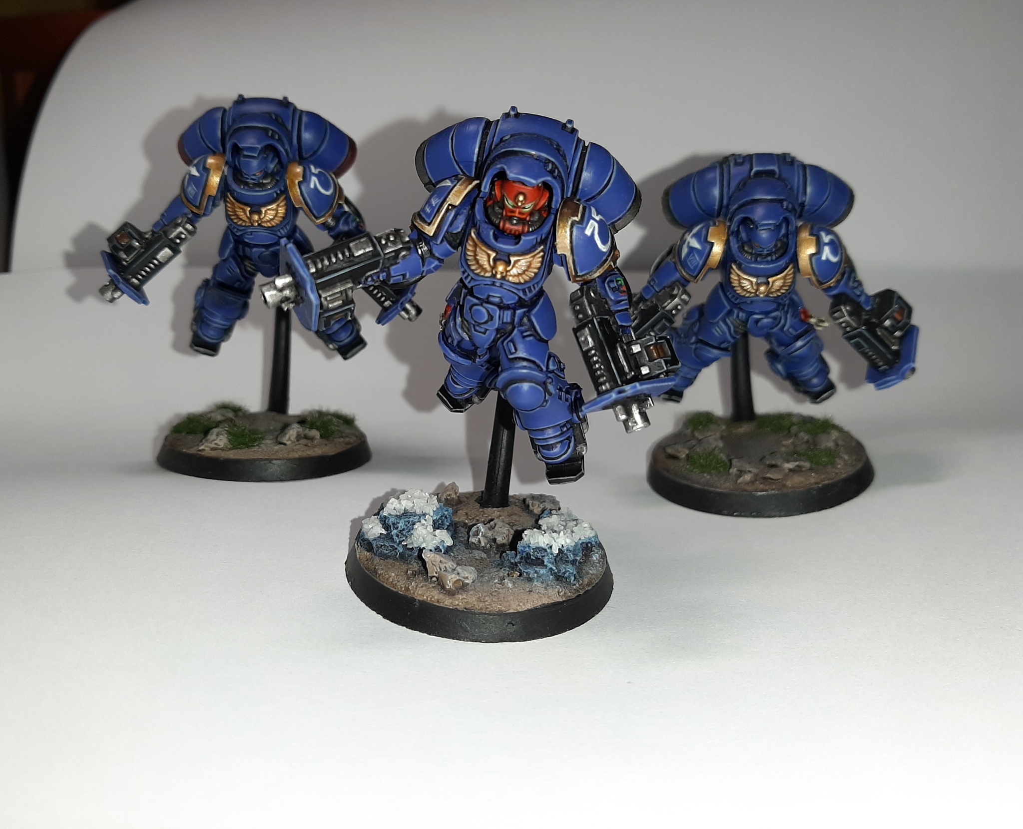 Silly people. Orbital Kamikaze Squad - My, Baby Men, Wh miniatures, Painting miniatures, Warhammer 40k, Longpost