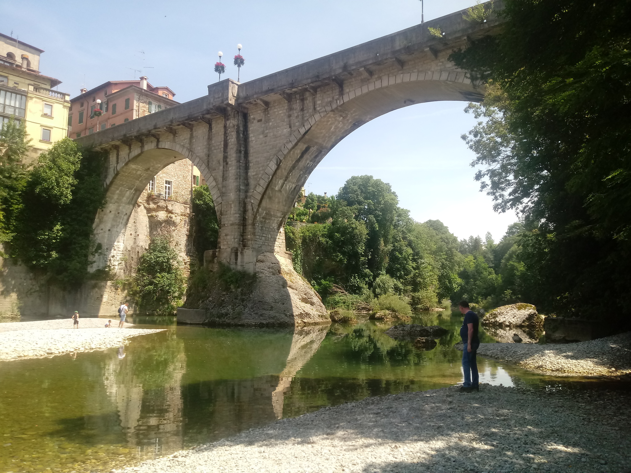 Devil's Bridge in Cividale del Friule - My, Architecture, Middle Ages, Europe, Beautiful view, Longpost, Bridge