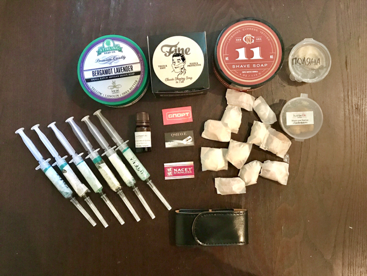 A razor package from the capital and other goodies - My, Shaving, Vkb, Shaving soap, Package