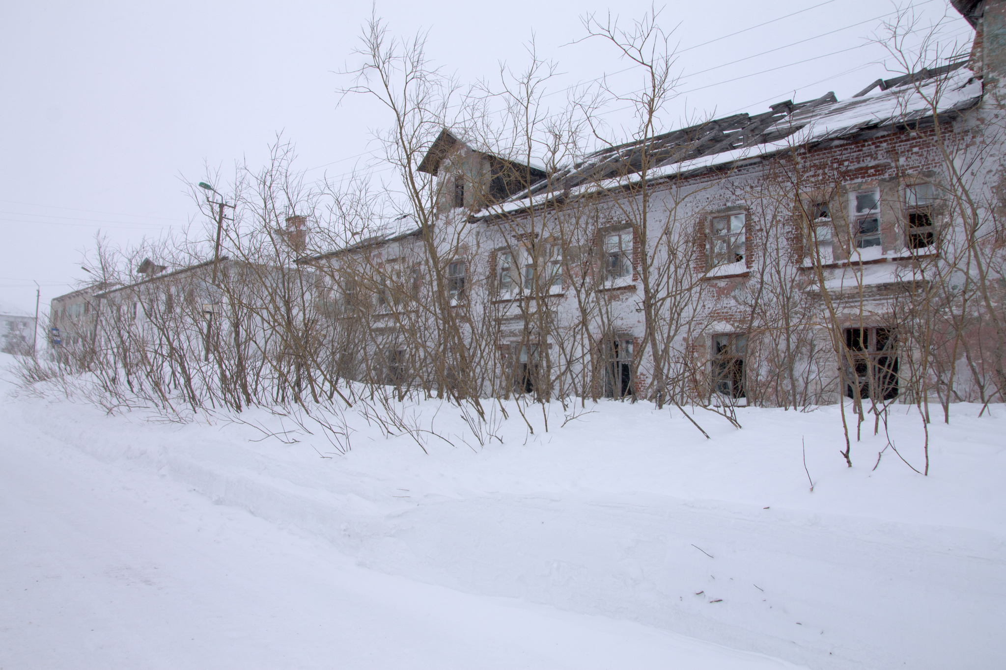 Komsomolsky, Komi. Part 3 - My, Komsomol, Komi, Vorkuta, Abandoned, The photo, Far North, Tundra, Winter, Longpost