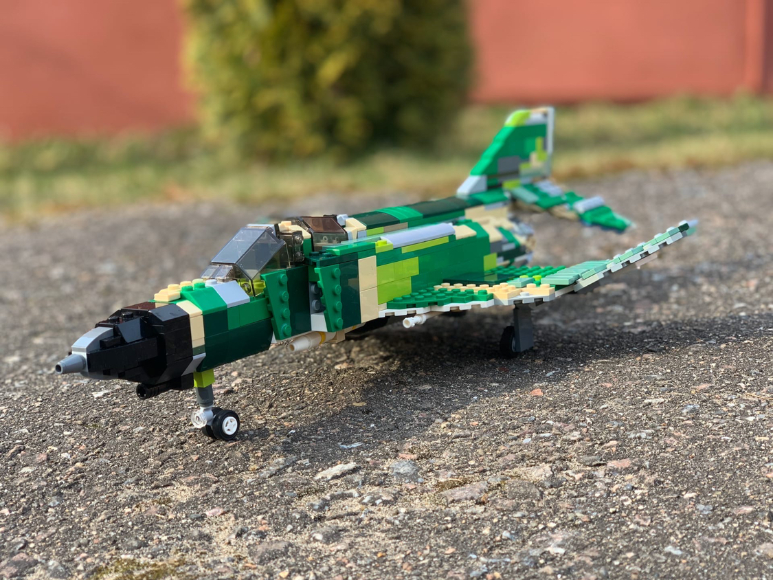 Лего f-4 phantom ! - Моё, LEGO, Лего для взрослых, Конструктор, Длиннопост