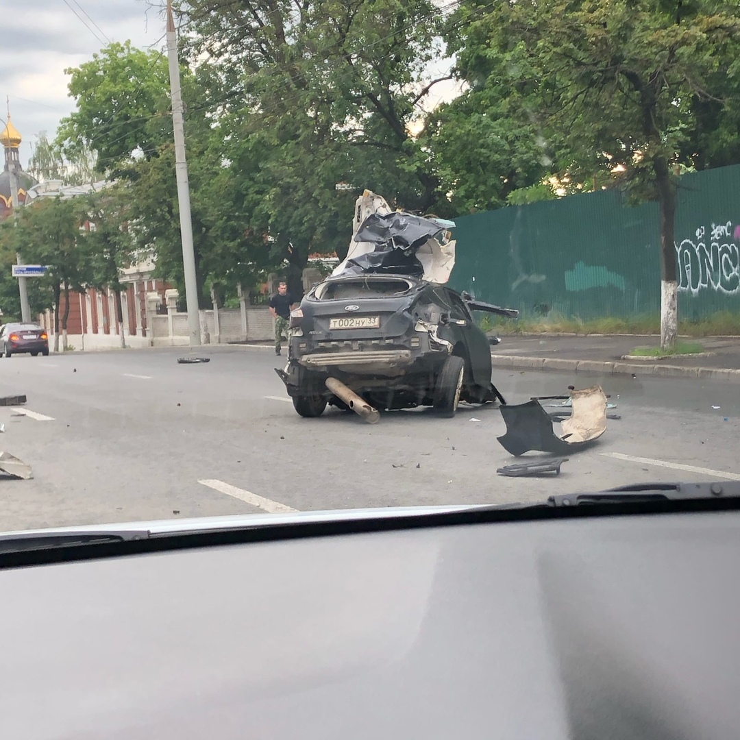 Город Владимир, страшная авария на Студеной Горе | Пикабу