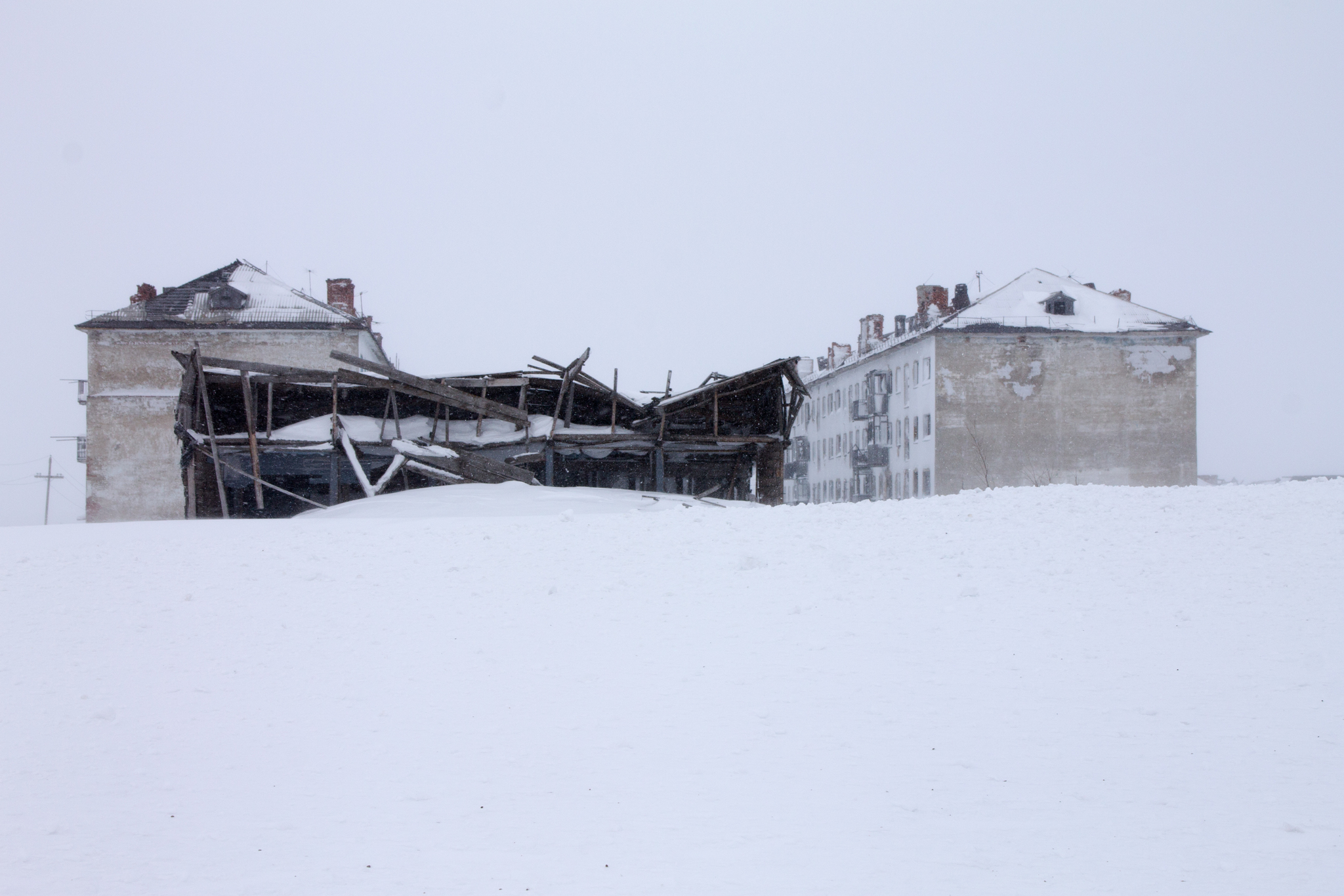 Komsomolsky, Komi. Part 3 - My, Komsomol, Komi, Vorkuta, Abandoned, The photo, Far North, Tundra, Winter, Longpost