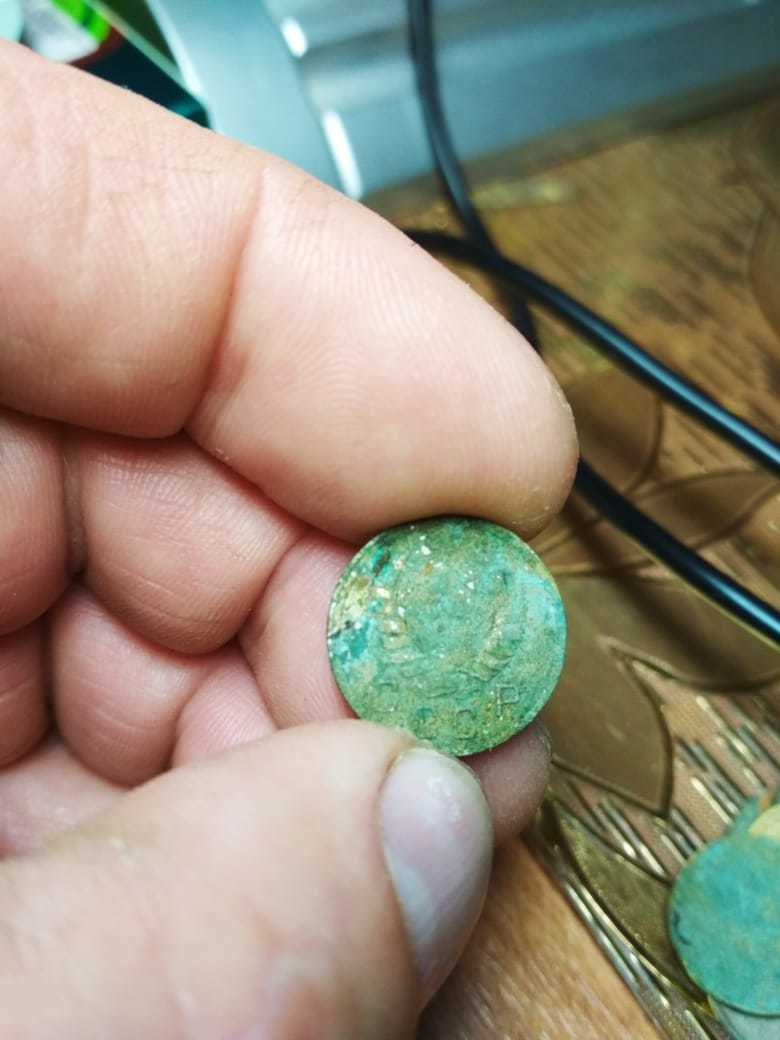 Did you find coins, are they valuable? You really need to clean them - Find, Rare coins, Ancient coins, Coins of Russia, Silver coins, Numismatics, Metal detector, Longpost