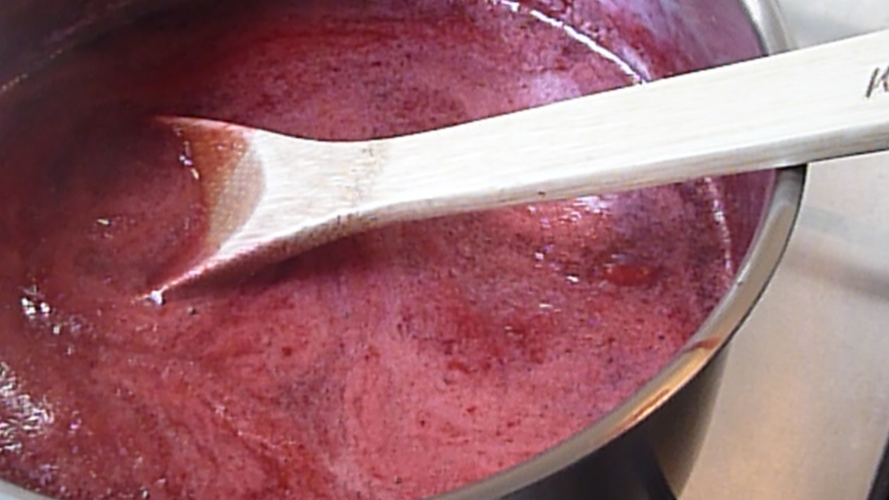 Raspberry Jelly with Agar - Fast, Simple and incredibly Tasty! - My, Recipe, Jelly, Raspberries, Agar, Video, Longpost, Cooking, Video recipe