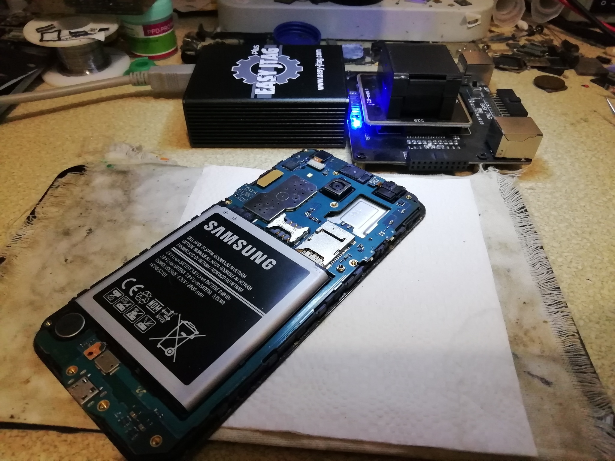 Pimp My Ride. Samsung J3 2016 memory upgrade to 32GB!!! - My, Ремонт телефона, Repair of equipment, Samsung Repair, Longpost