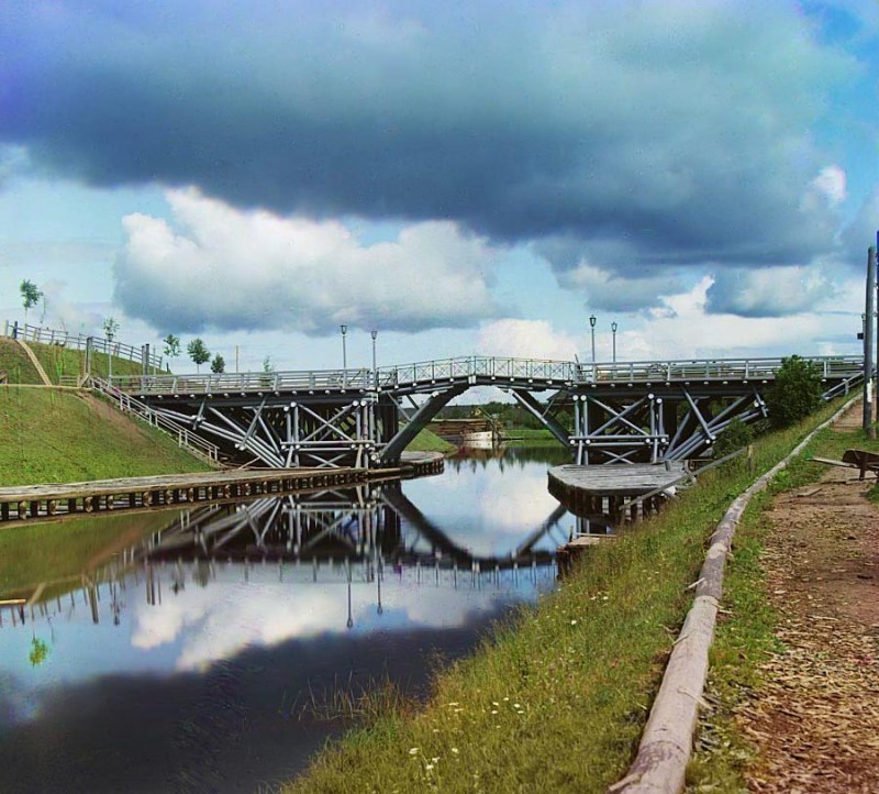 Prokudin-Gorsky, photographs of Vytegra - Retro, Travel across Russia, Longpost, The photo, Prokudin-Gorsky, Vytegra