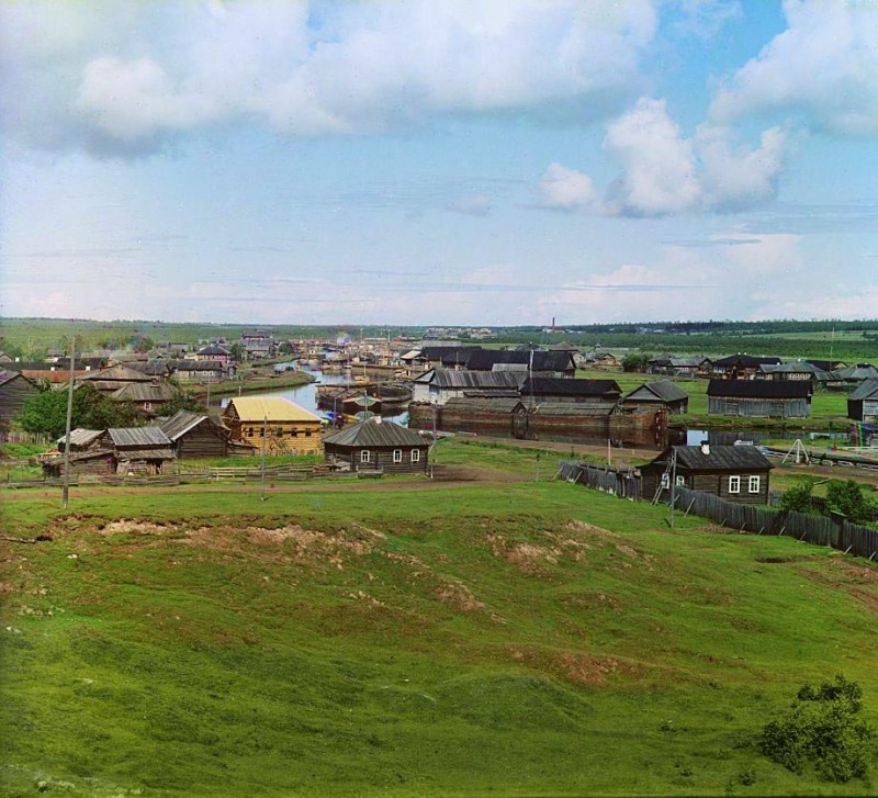 Prokudin-Gorsky, photographs of Vytegra - Retro, Travel across Russia, Longpost, The photo, Prokudin-Gorsky, Vytegra